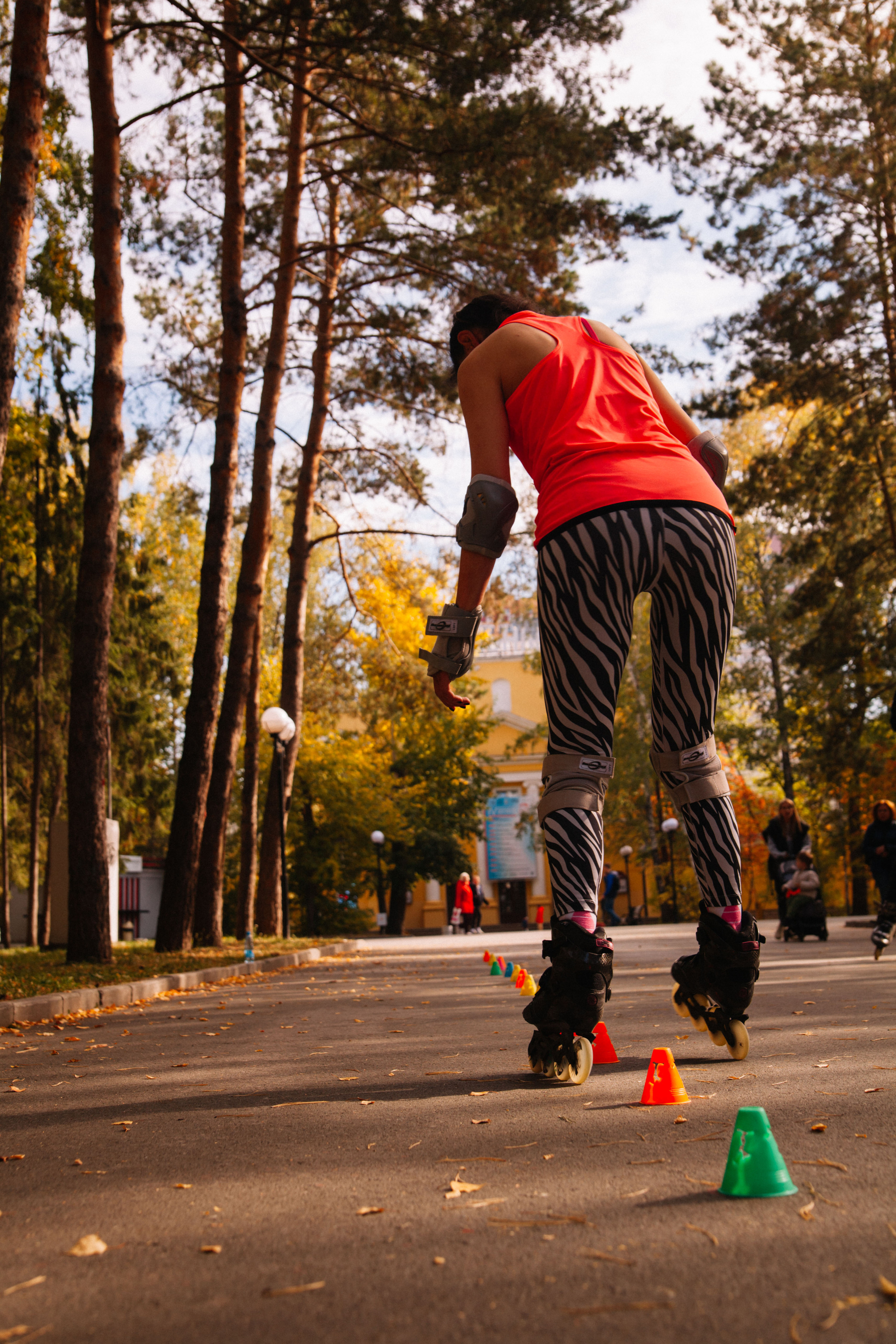 Сиброллер съемка в парке. Репортажный фотограф в Новосибирске