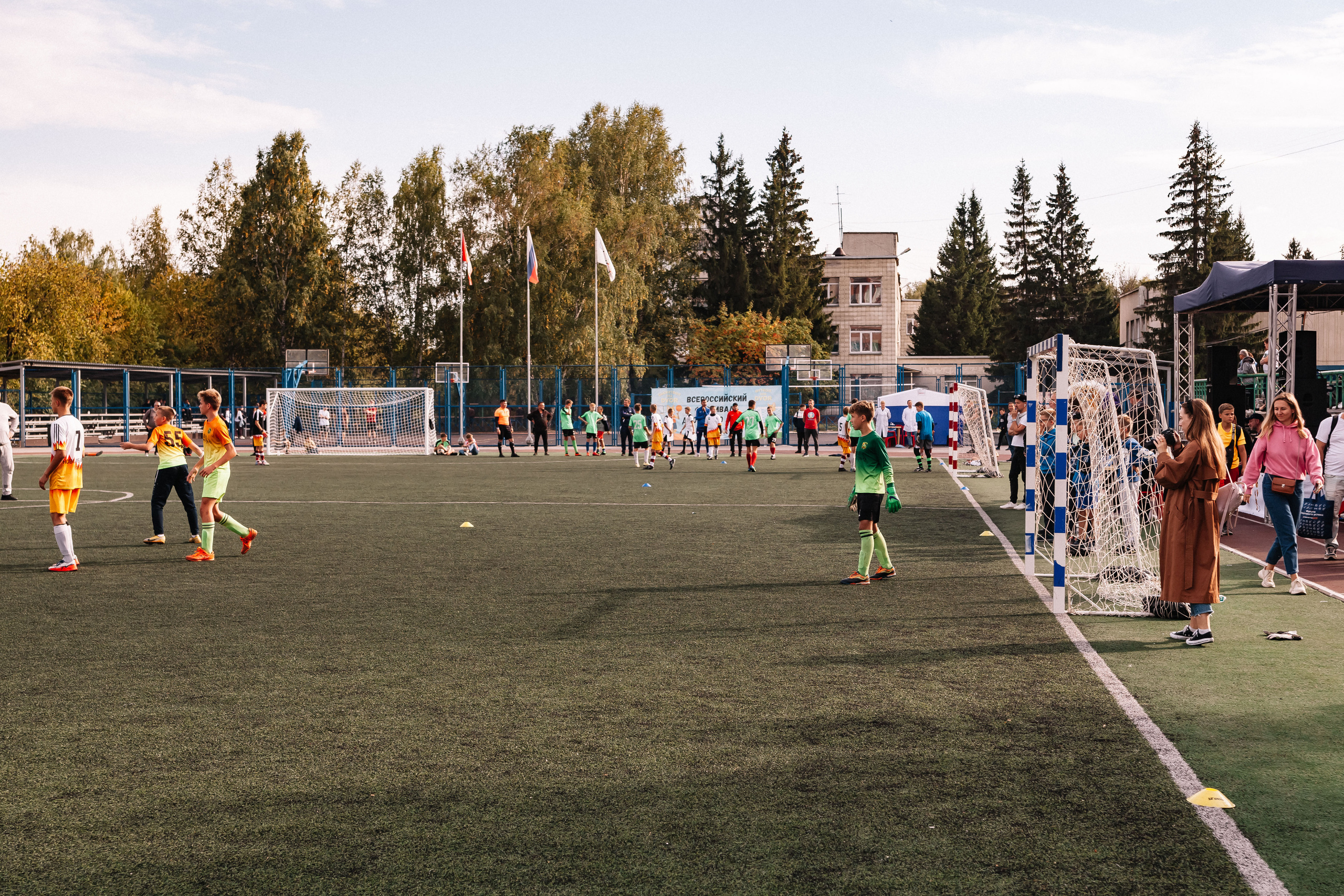 Всероссийский фестиваль детского дворового футбола 6×6 (D.V.O.R). Репортажный фотограф в Новосибирске