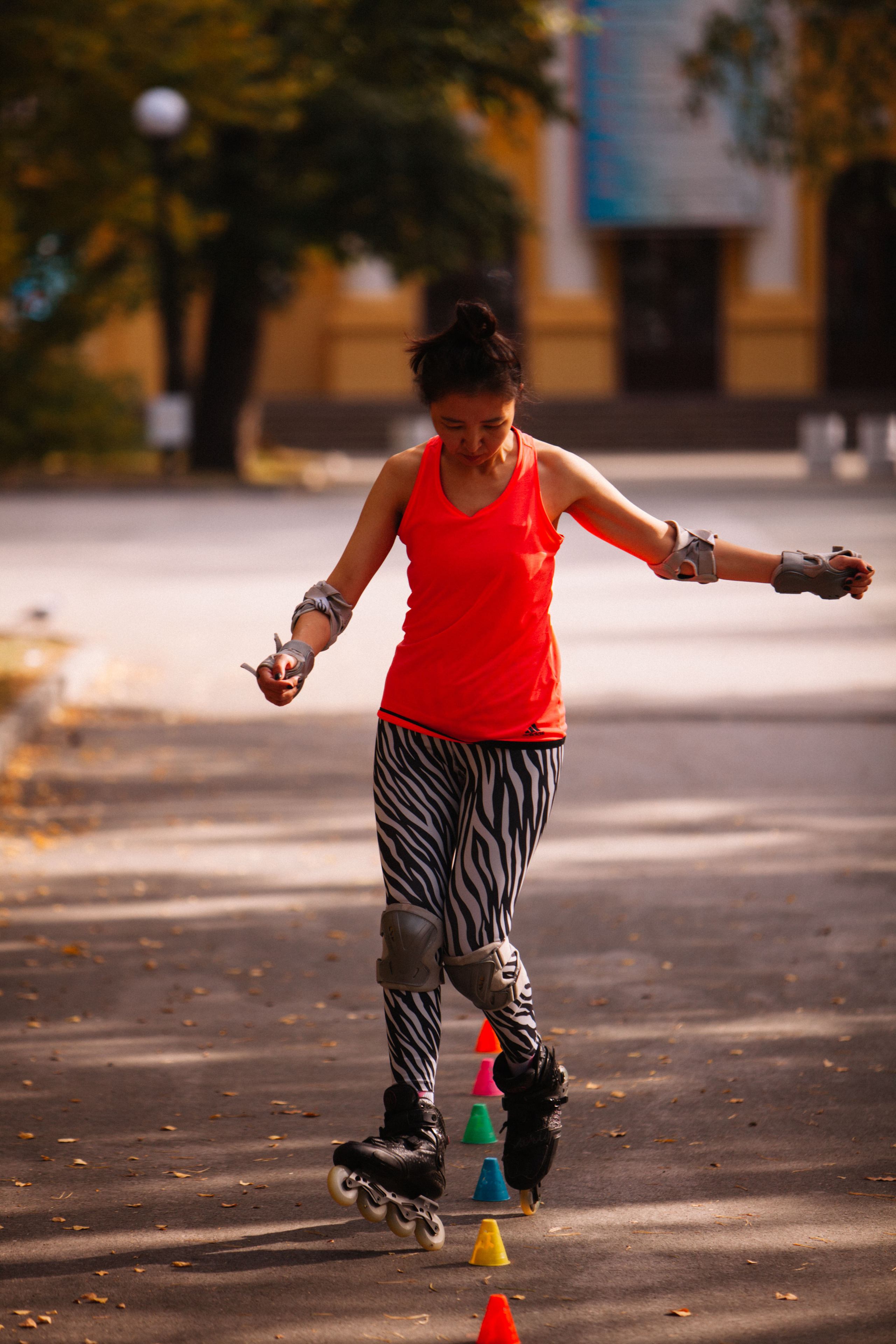 Сиброллер съемка в парке. Репортажный фотограф в Новосибирске