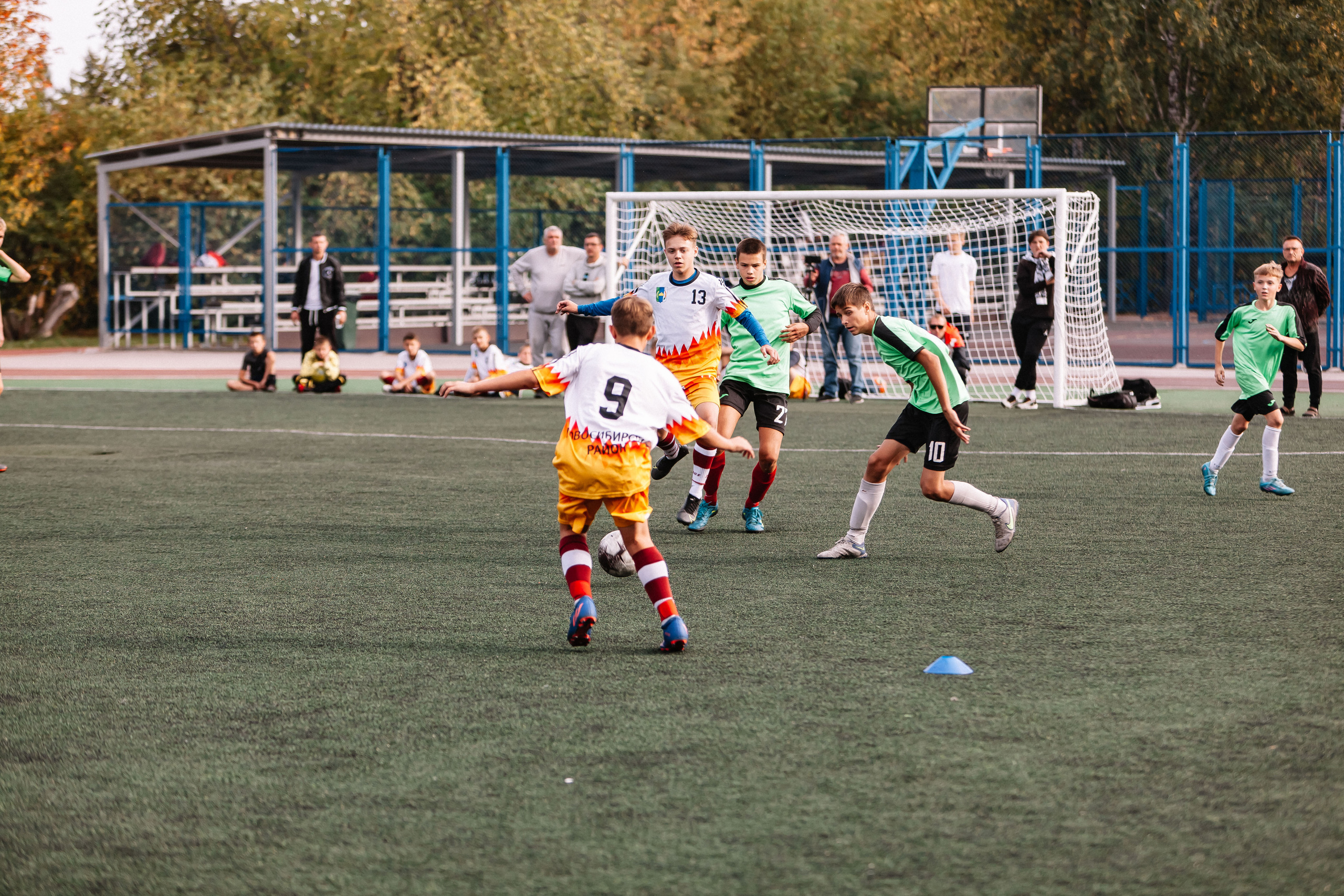 Всероссийский фестиваль детского дворового футбола 6×6 (D.V.O.R). Репортажный фотограф в Новосибирске