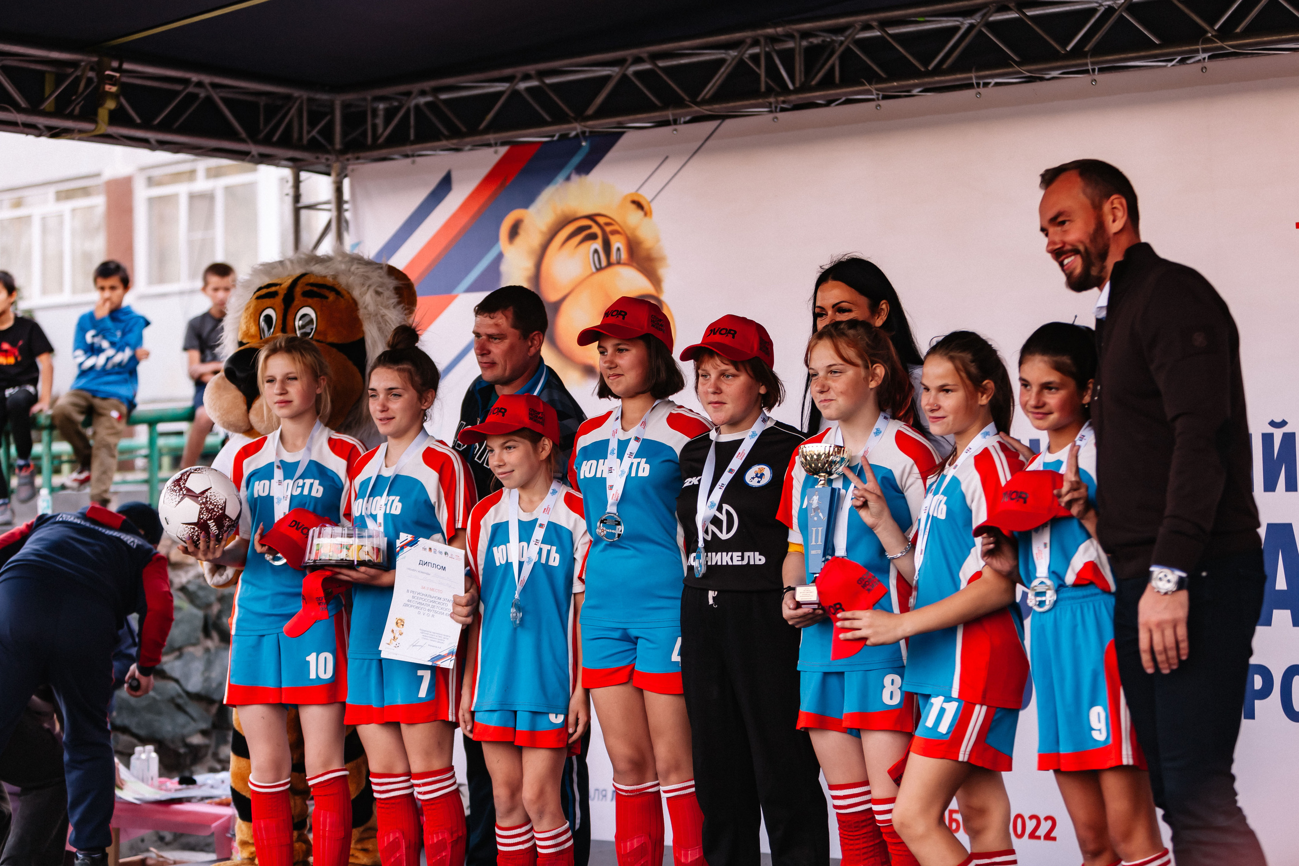 Всероссийский фестиваль детского дворового футбола 6×6 (D.V.O.R). Репортажный фотограф в Новосибирске