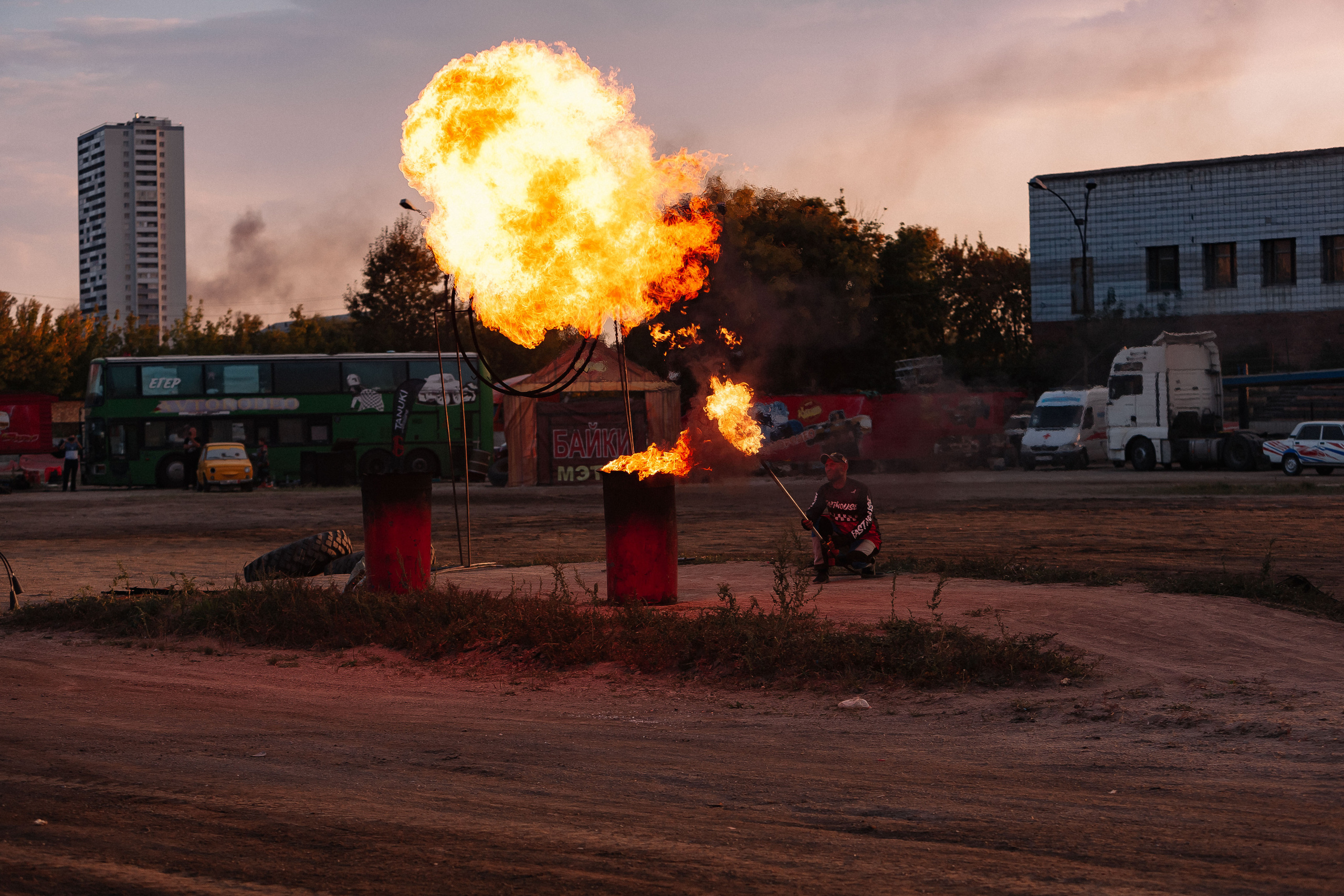 ШОУ КАСКАДЕРОВ. Репортажный фотограф в Новосибирске