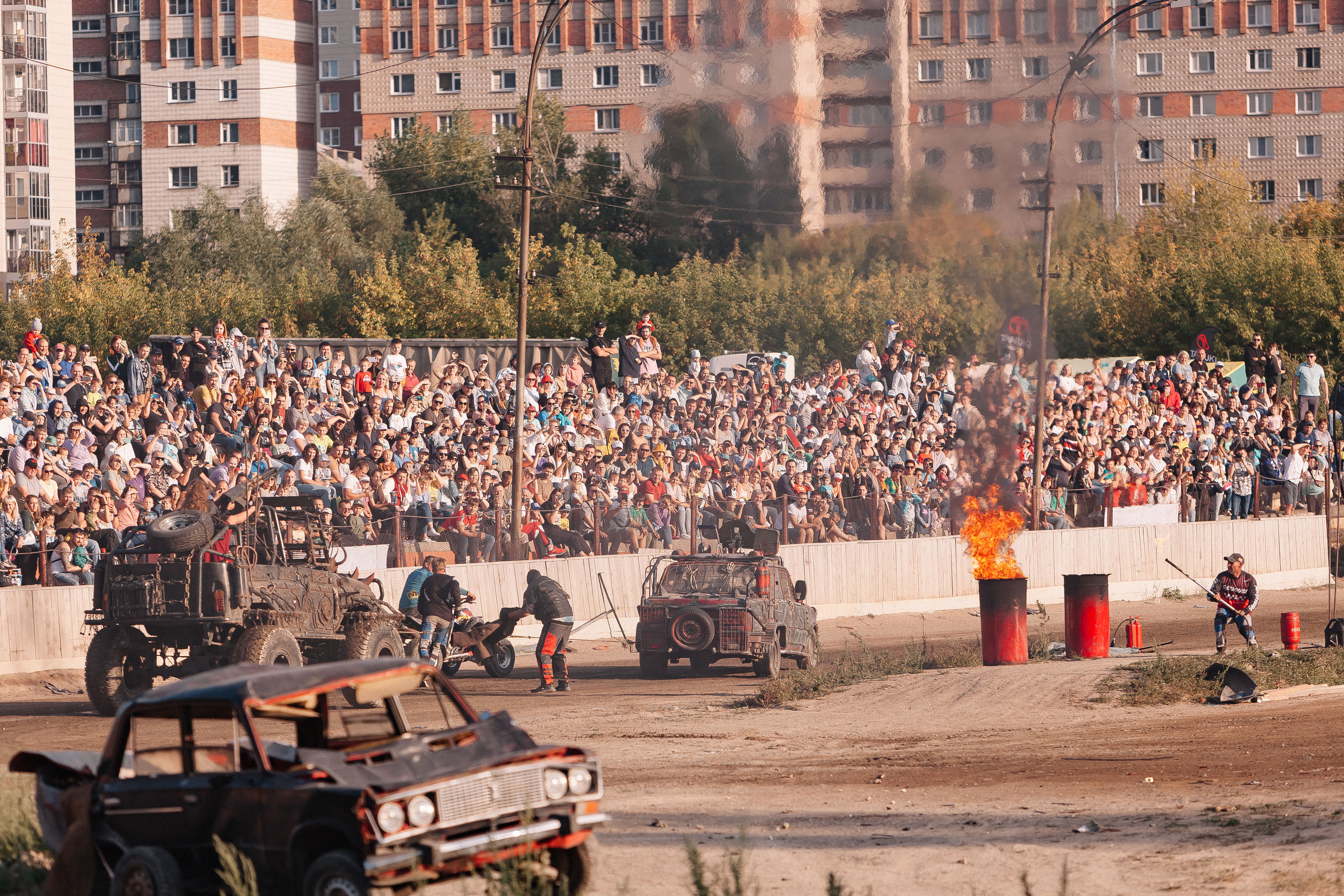ШОУ КАСКАДЕРОВ. Репортажный фотограф в Новосибирске