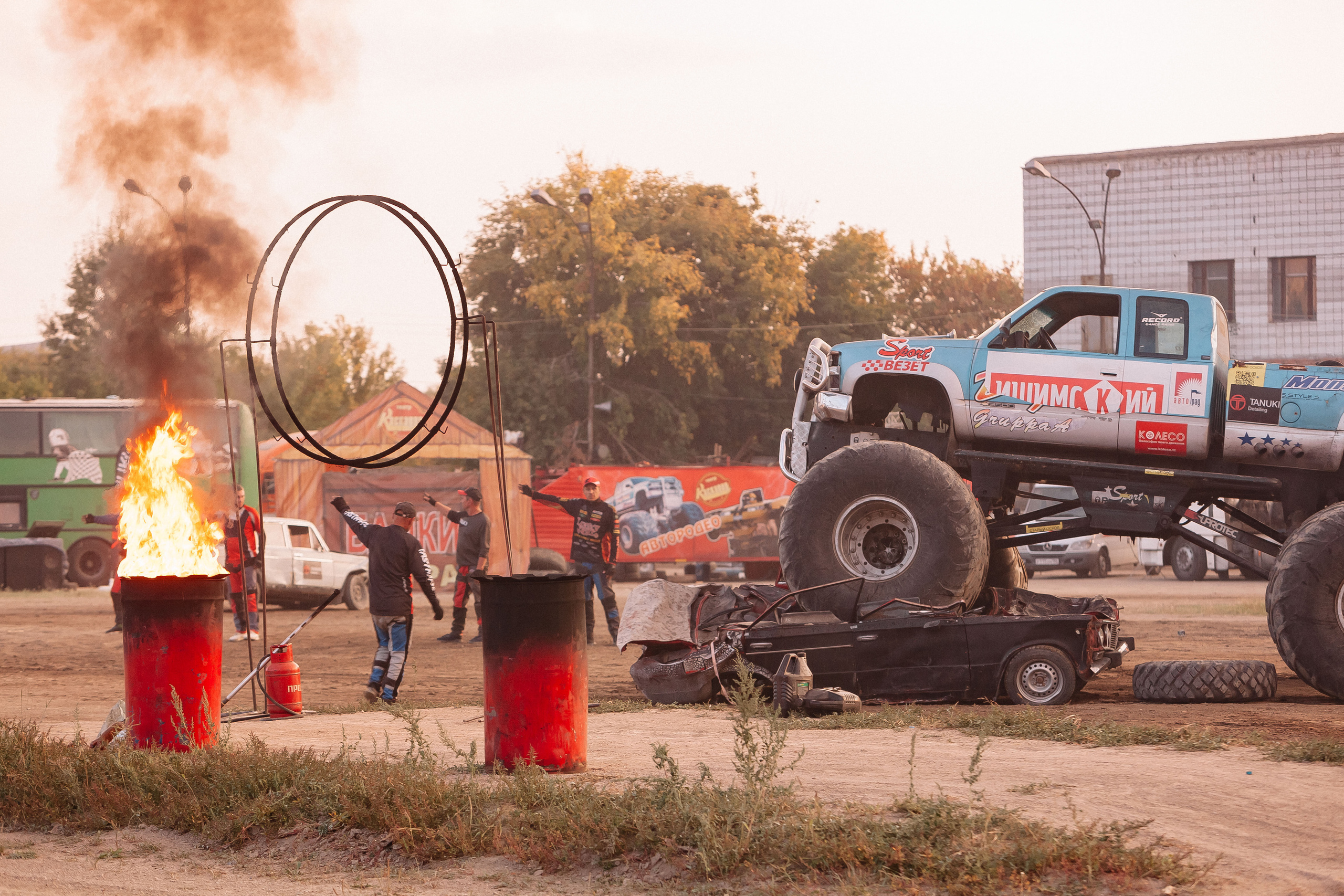 ШОУ КАСКАДЕРОВ. Репортажный фотограф в Новосибирске