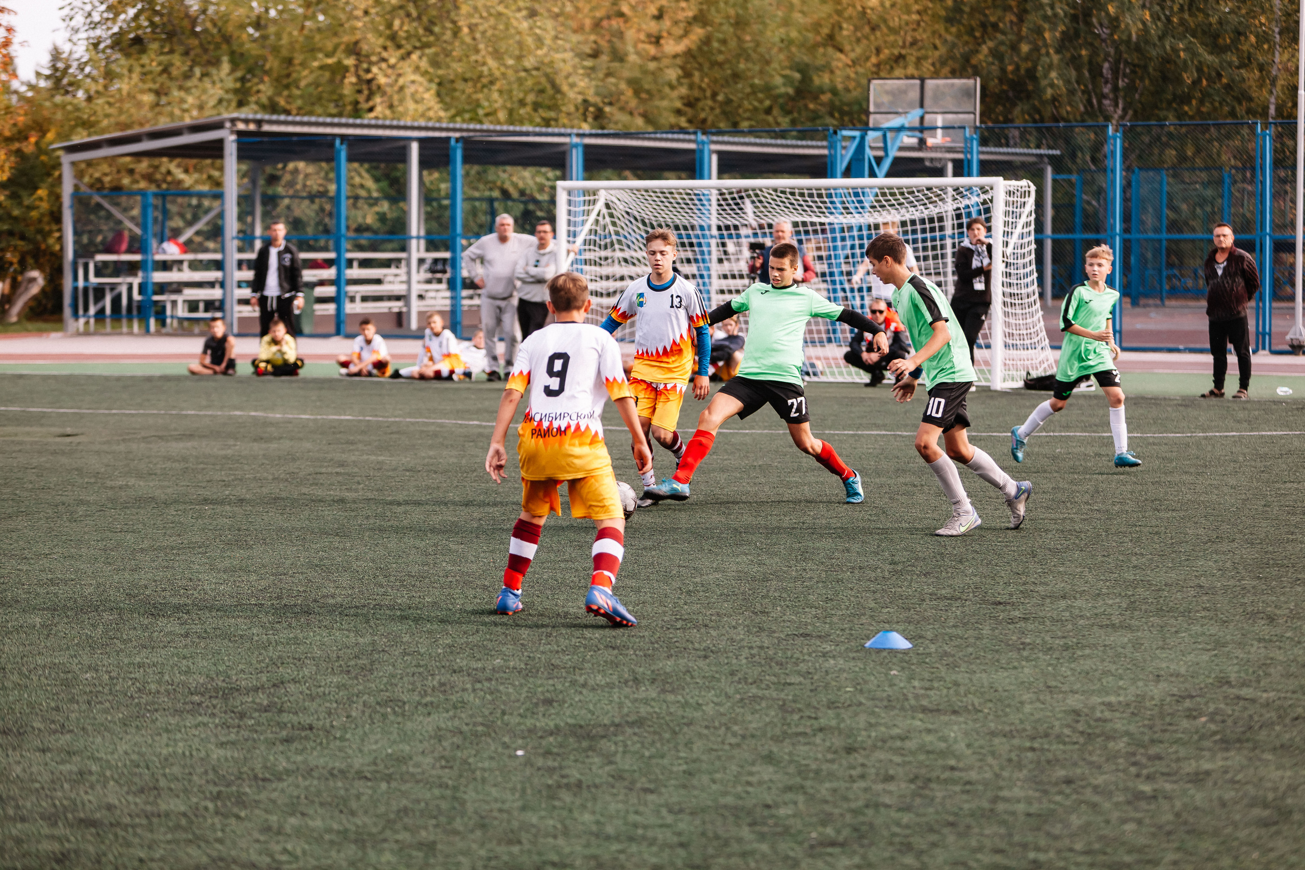 Всероссийский фестиваль детского дворового футбола 6×6 (D.V.O.R). Репортажный фотограф в Новосибирске