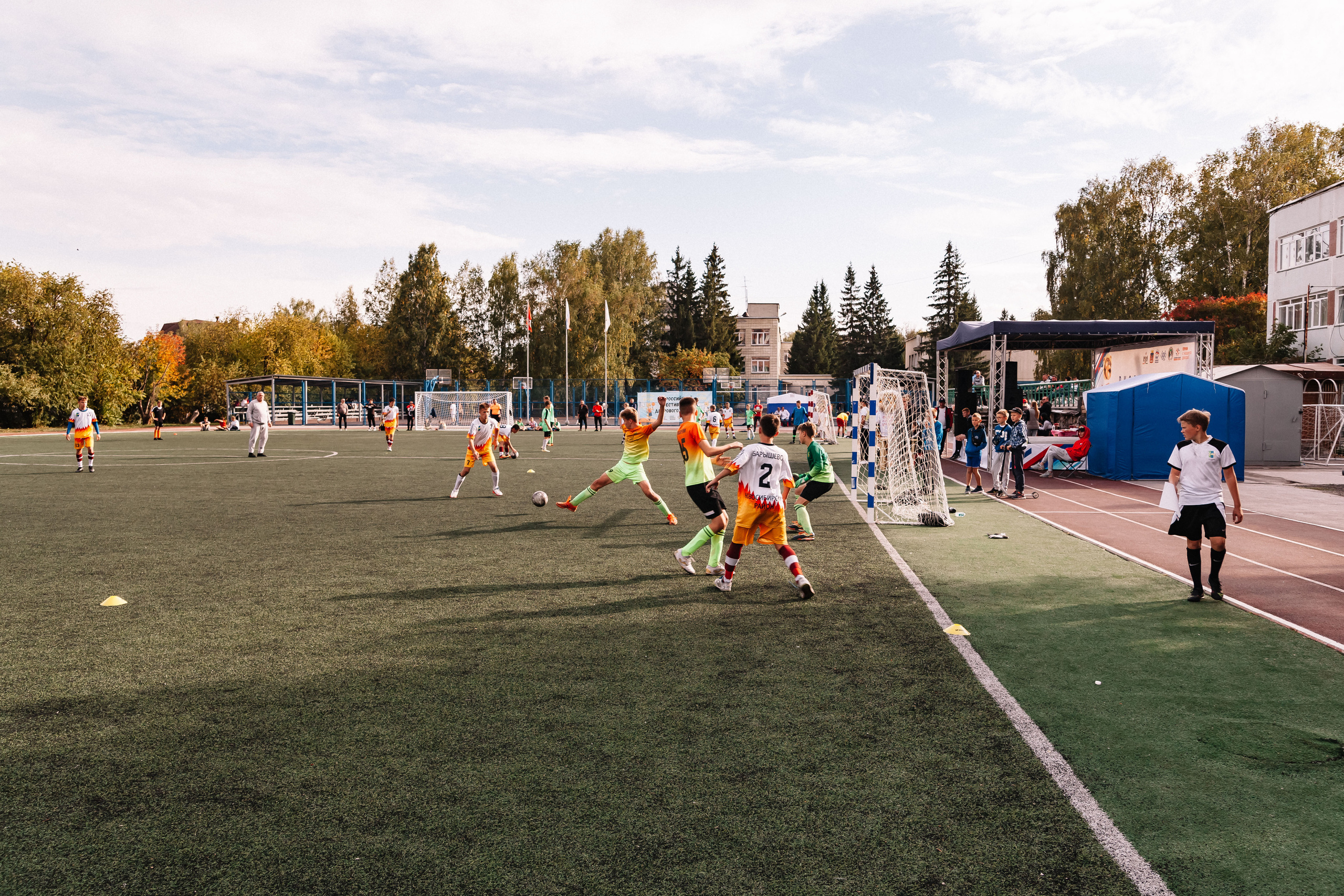 Всероссийский фестиваль детского дворового футбола 6×6 (D.V.O.R). Репортажный фотограф в Новосибирске