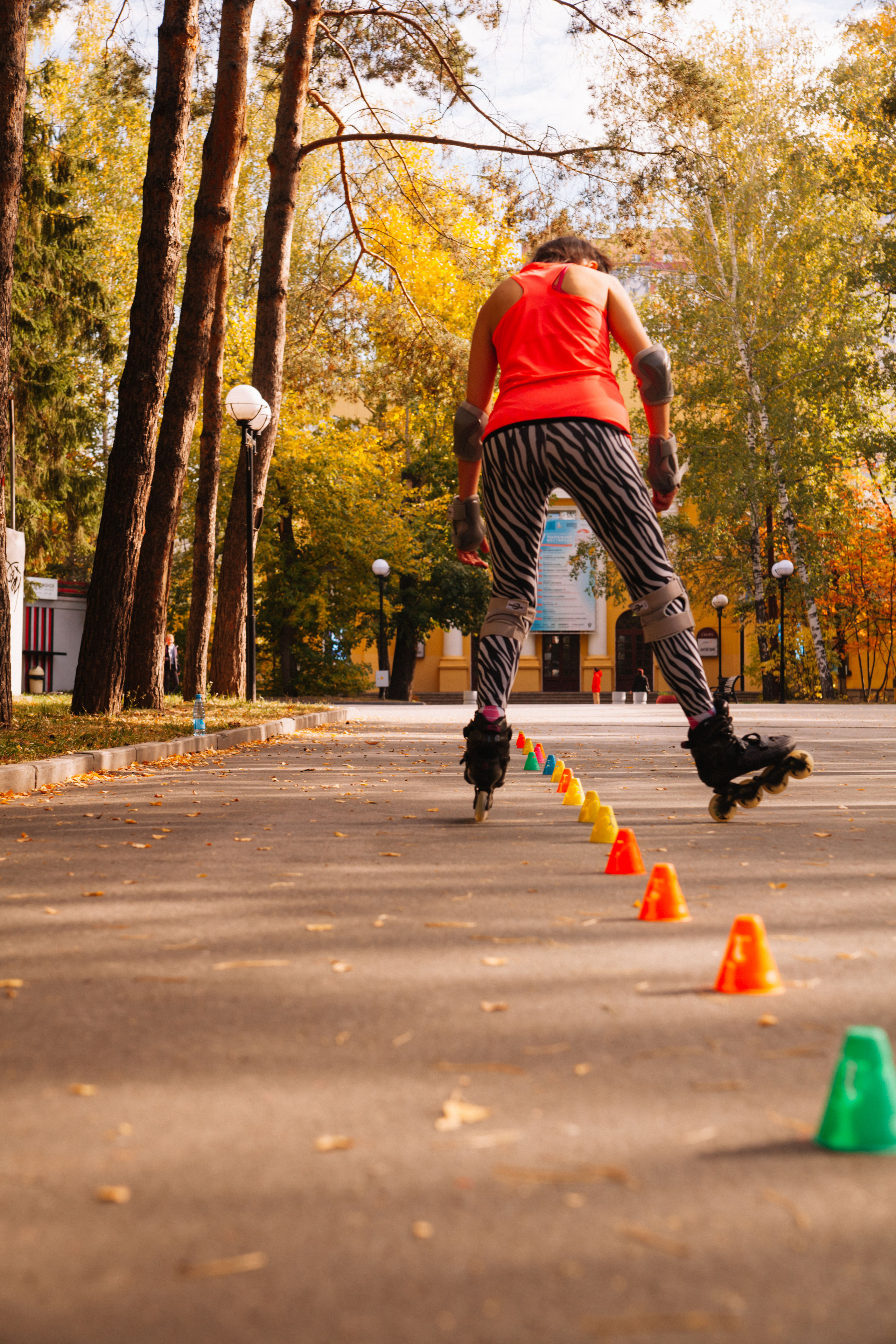 Сиброллер съемка в парке. Репортажный фотограф в Новосибирске