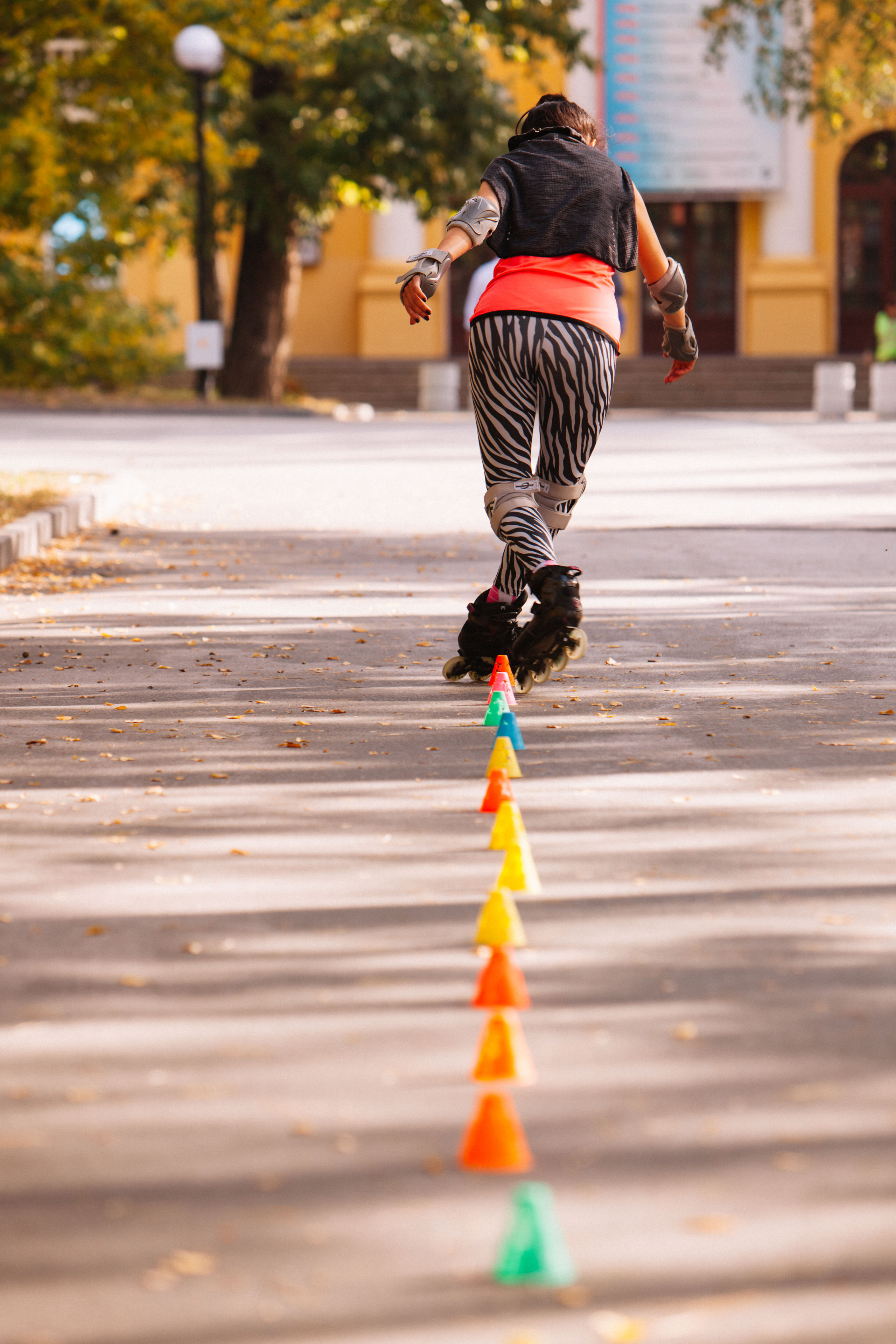 Сиброллер съемка в парке. Репортажный фотограф в Новосибирске