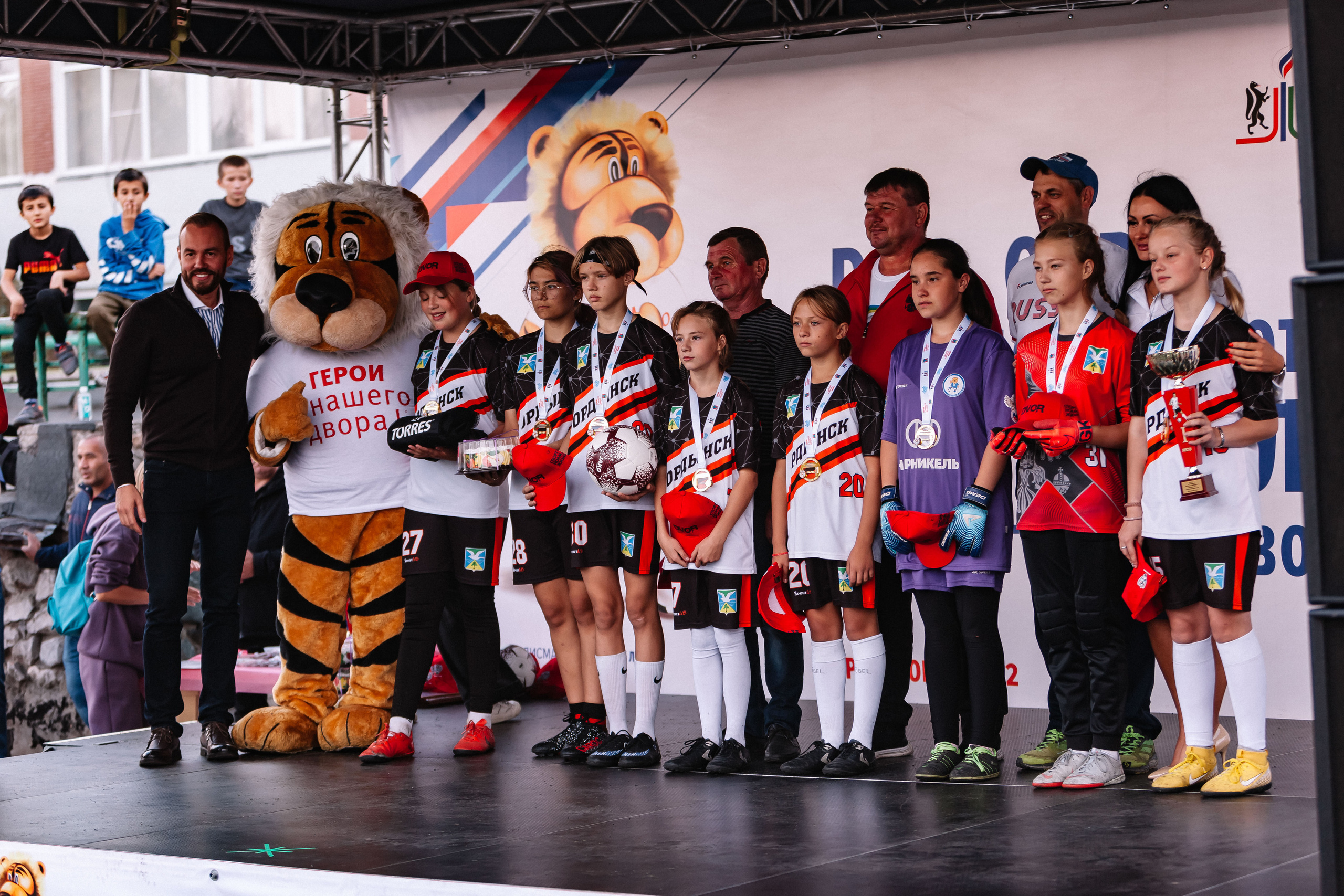 Всероссийский фестиваль детского дворового футбола 6×6 (D.V.O.R). Репортажный фотограф в Новосибирске