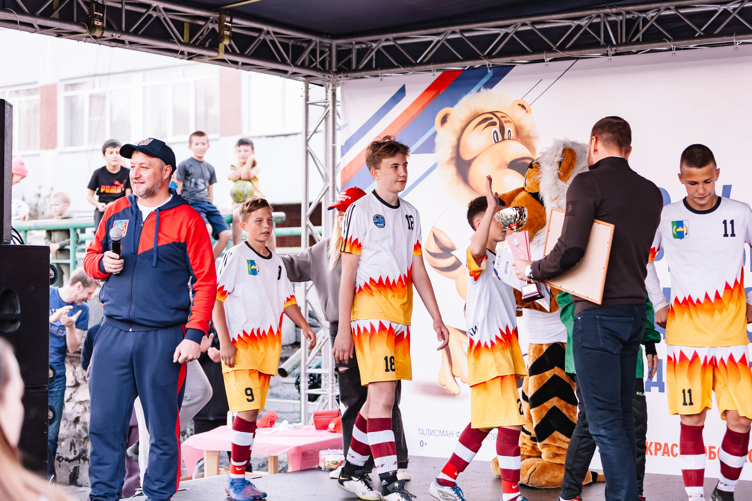 Всероссийский фестиваль детского дворового футбола 6×6 (D.V.O.R). Репортажный фотограф в Новосибирске