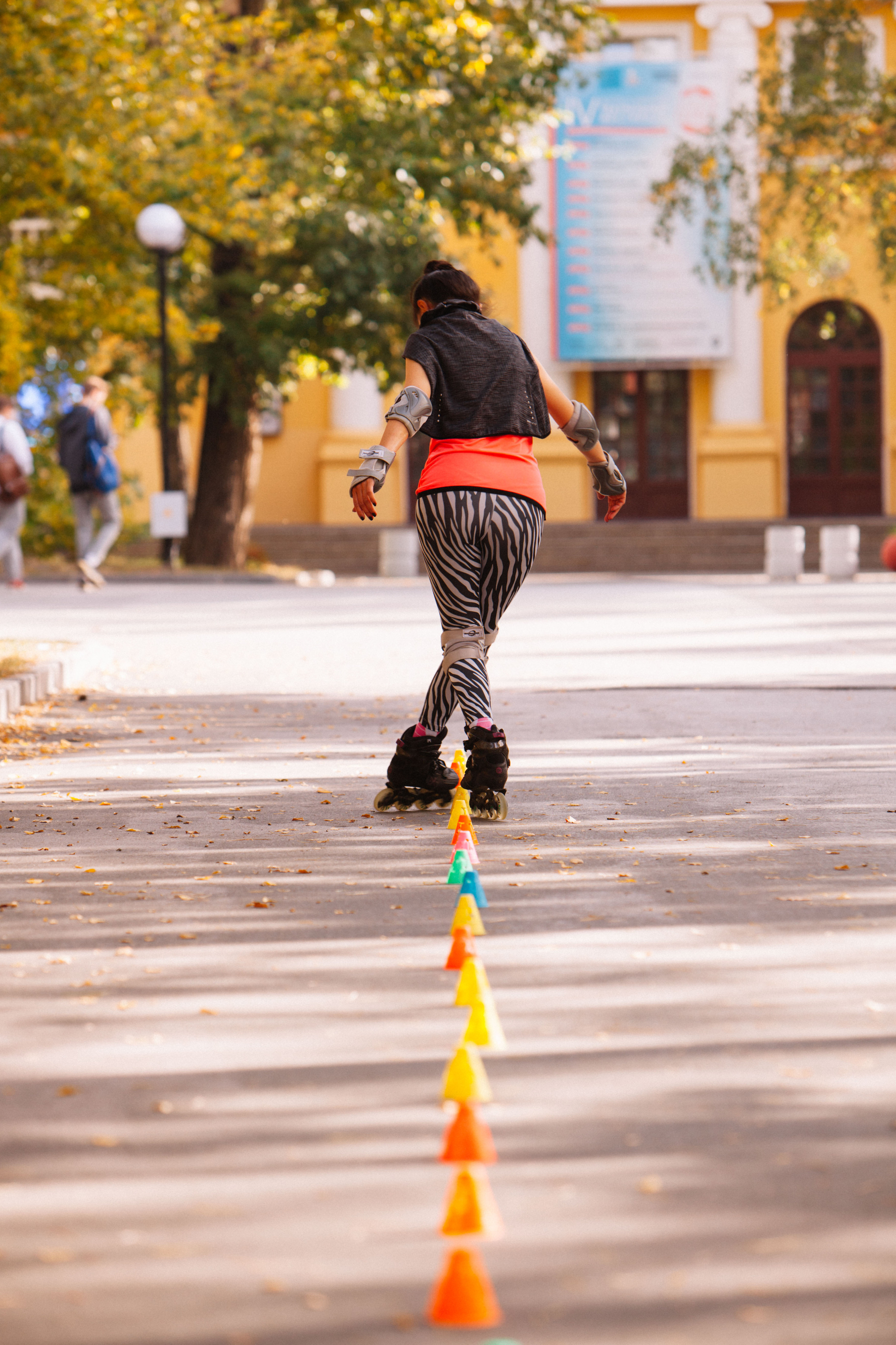 Сиброллер съемка в парке. Репортажный фотограф в Новосибирске