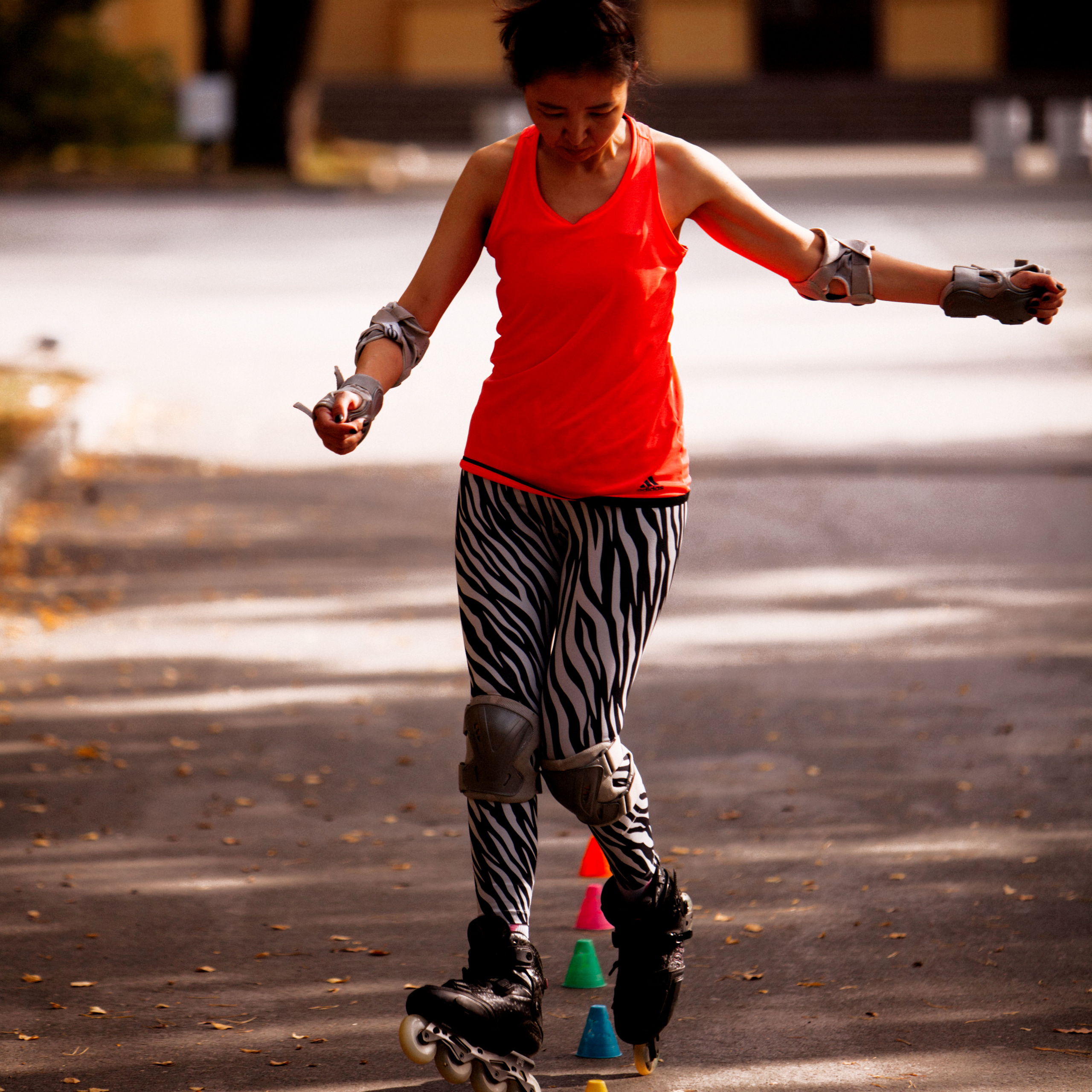 Сиброллер съемка в парке. Репортажный фотограф в Новосибирске
