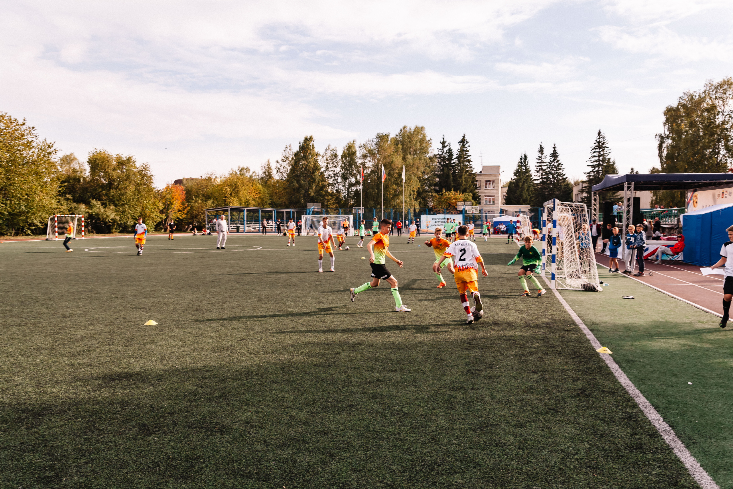 Всероссийский фестиваль детского дворового футбола 6×6 (D.V.O.R). Репортажный фотограф в Новосибирске