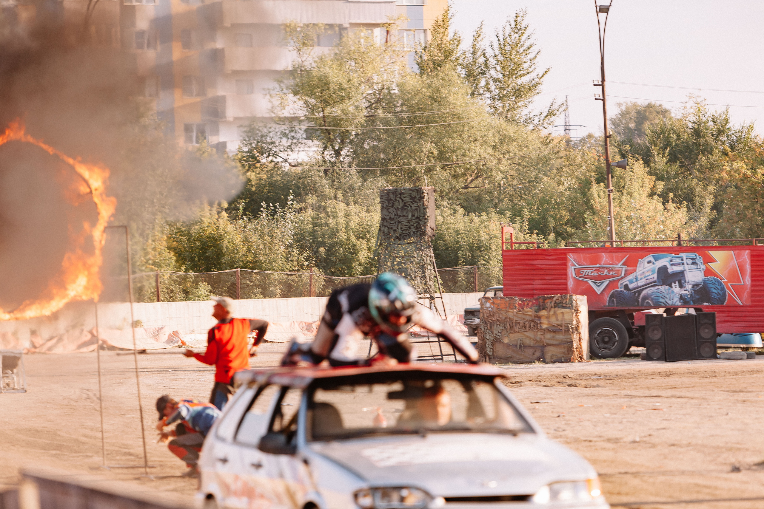 ШОУ КАСКАДЕРОВ. Репортажный фотограф в Новосибирске
