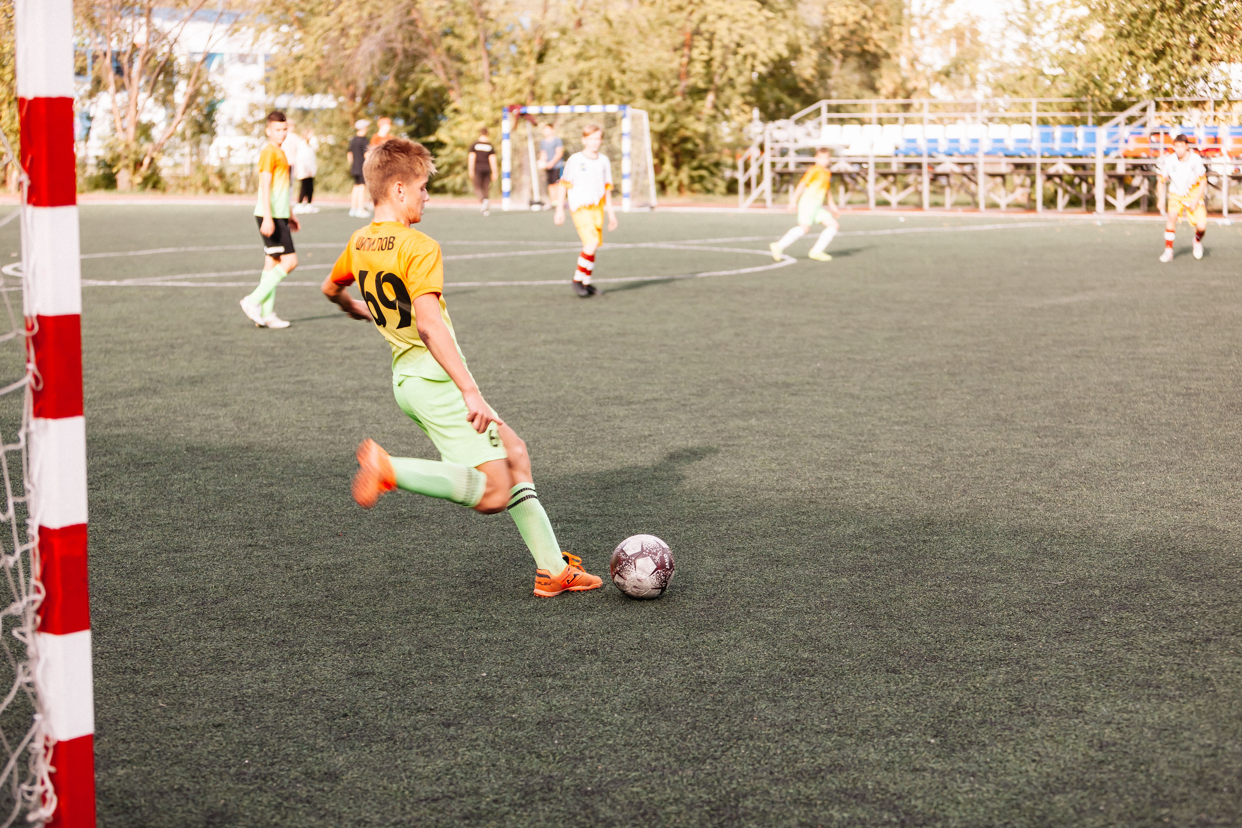 Всероссийский фестиваль детского дворового футбола 6×6 (D.V.O.R). Репортажный фотограф в Новосибирске