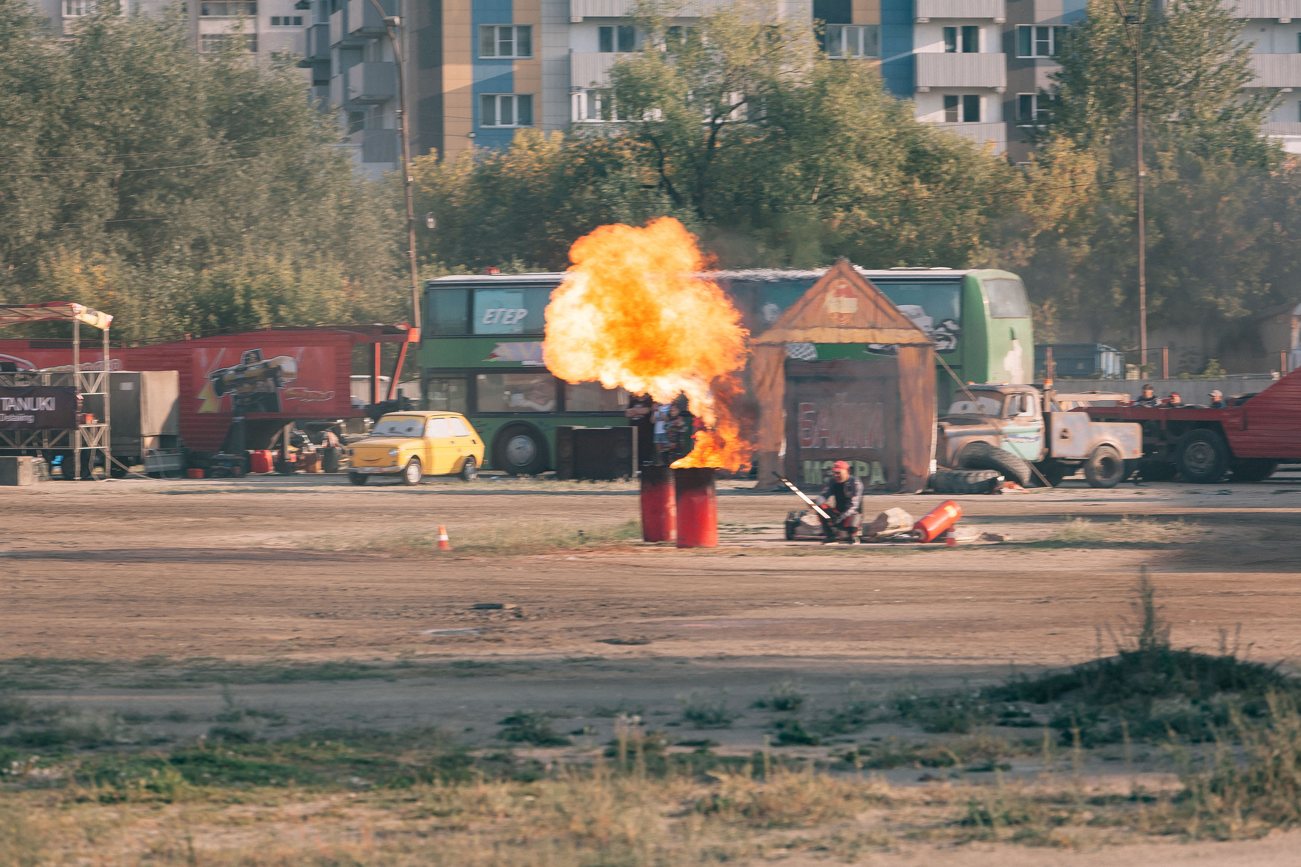 ШОУ КАСКАДЕРОВ. Репортажный фотограф в Новосибирске