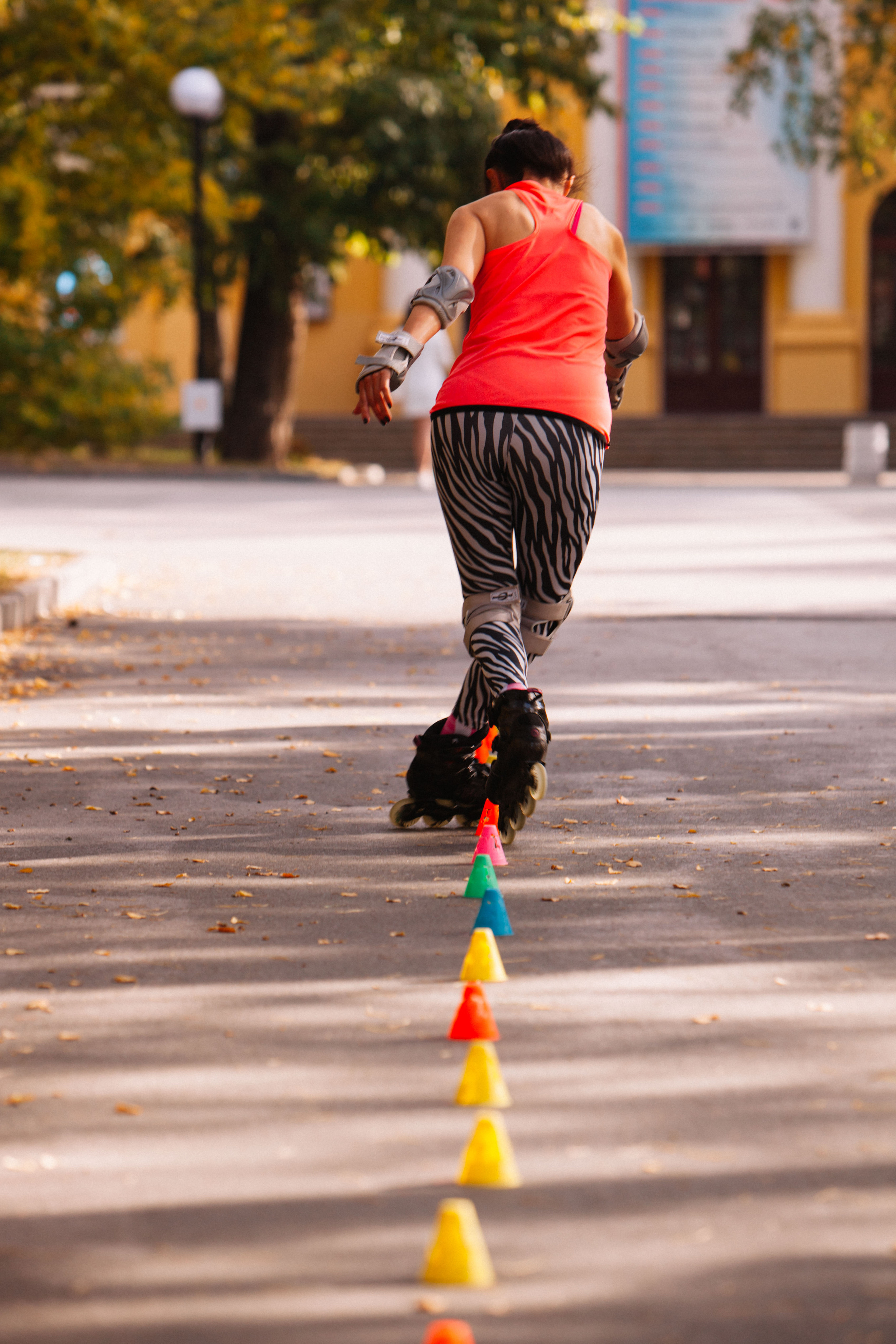 Сиброллер съемка в парке. Репортажный фотограф в Новосибирске