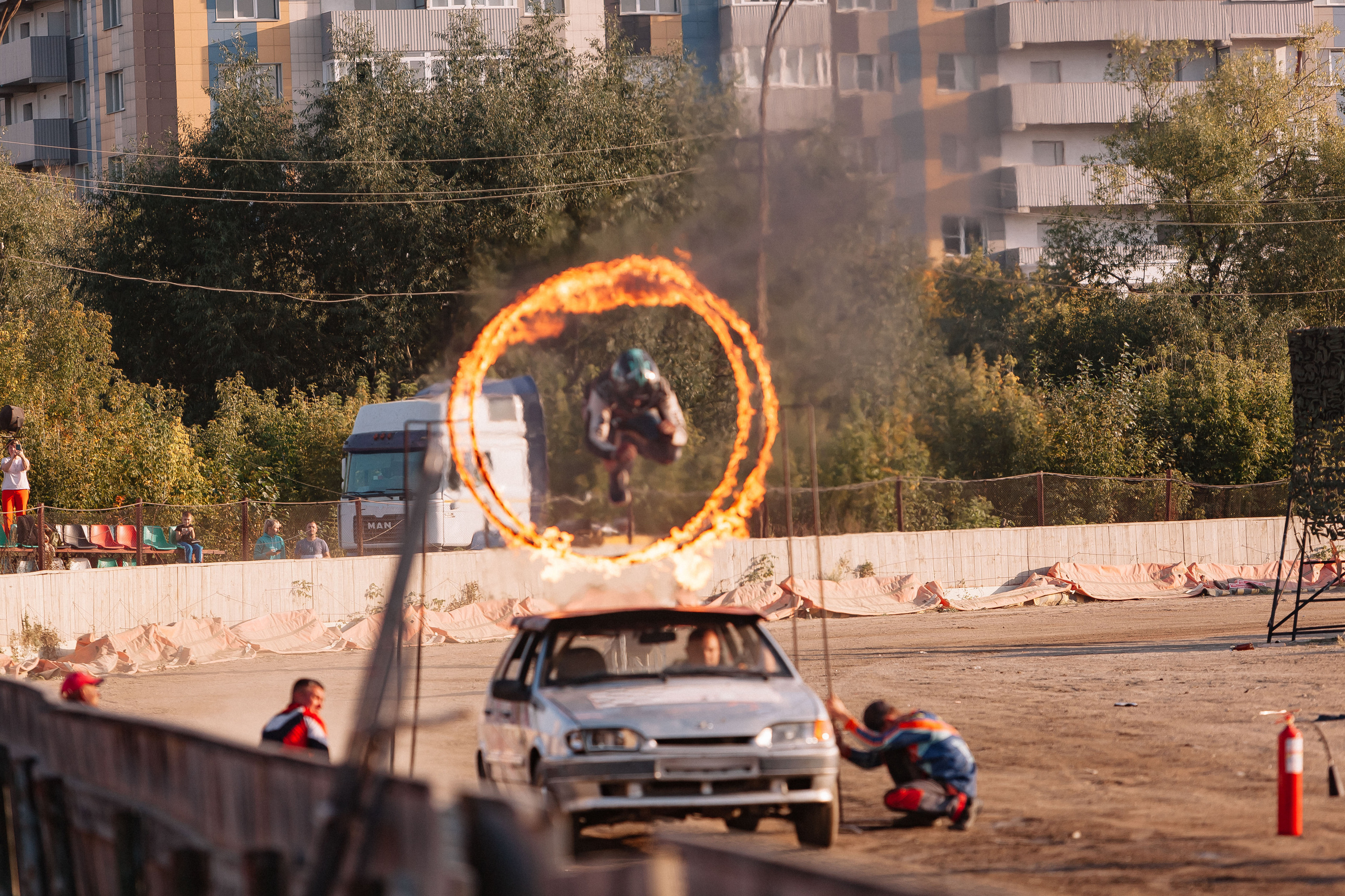 ШОУ КАСКАДЕРОВ. Репортажный фотограф в Новосибирске