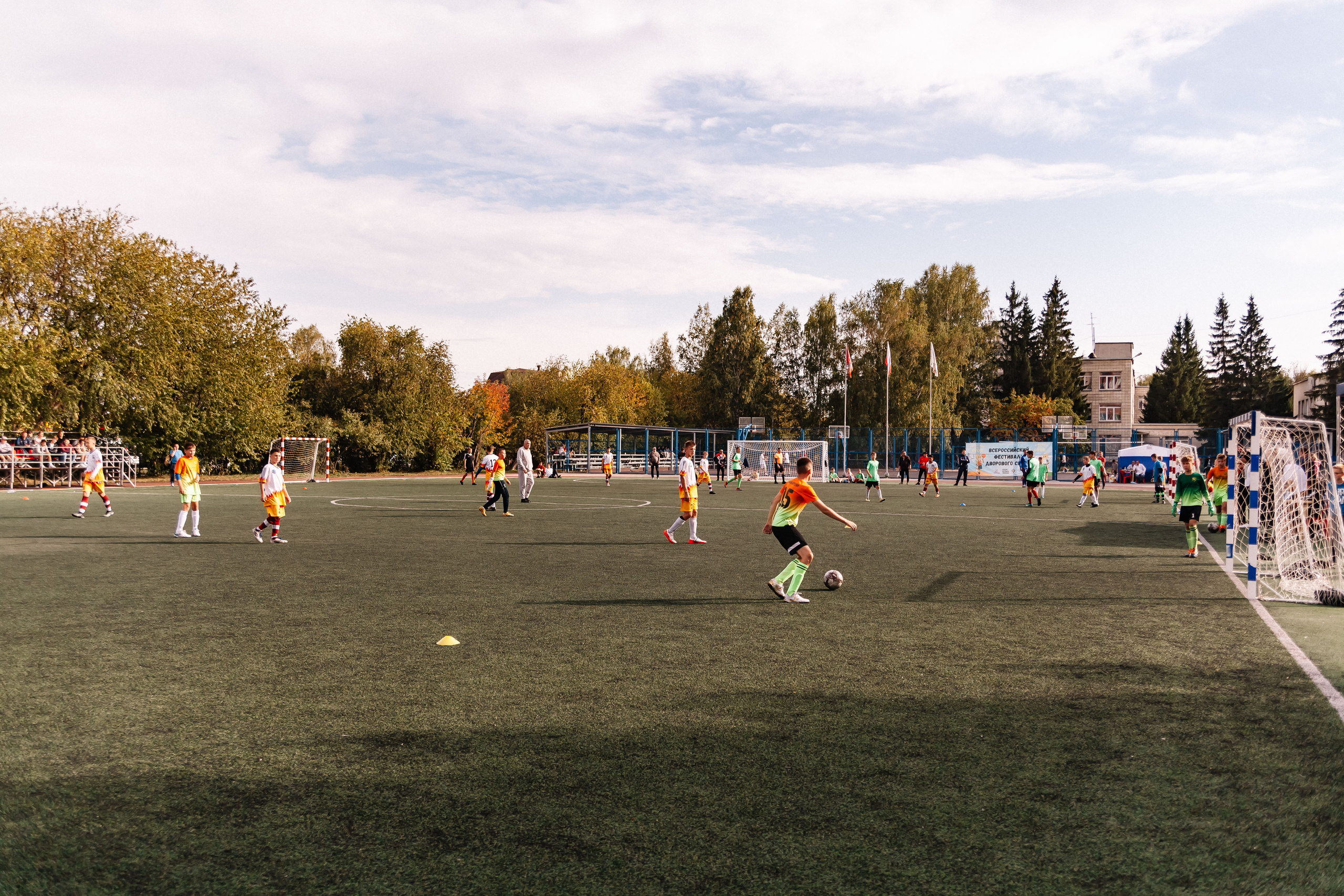 Всероссийский фестиваль детского дворового футбола 6×6 (D.V.O.R). Репортажный фотограф в Новосибирске