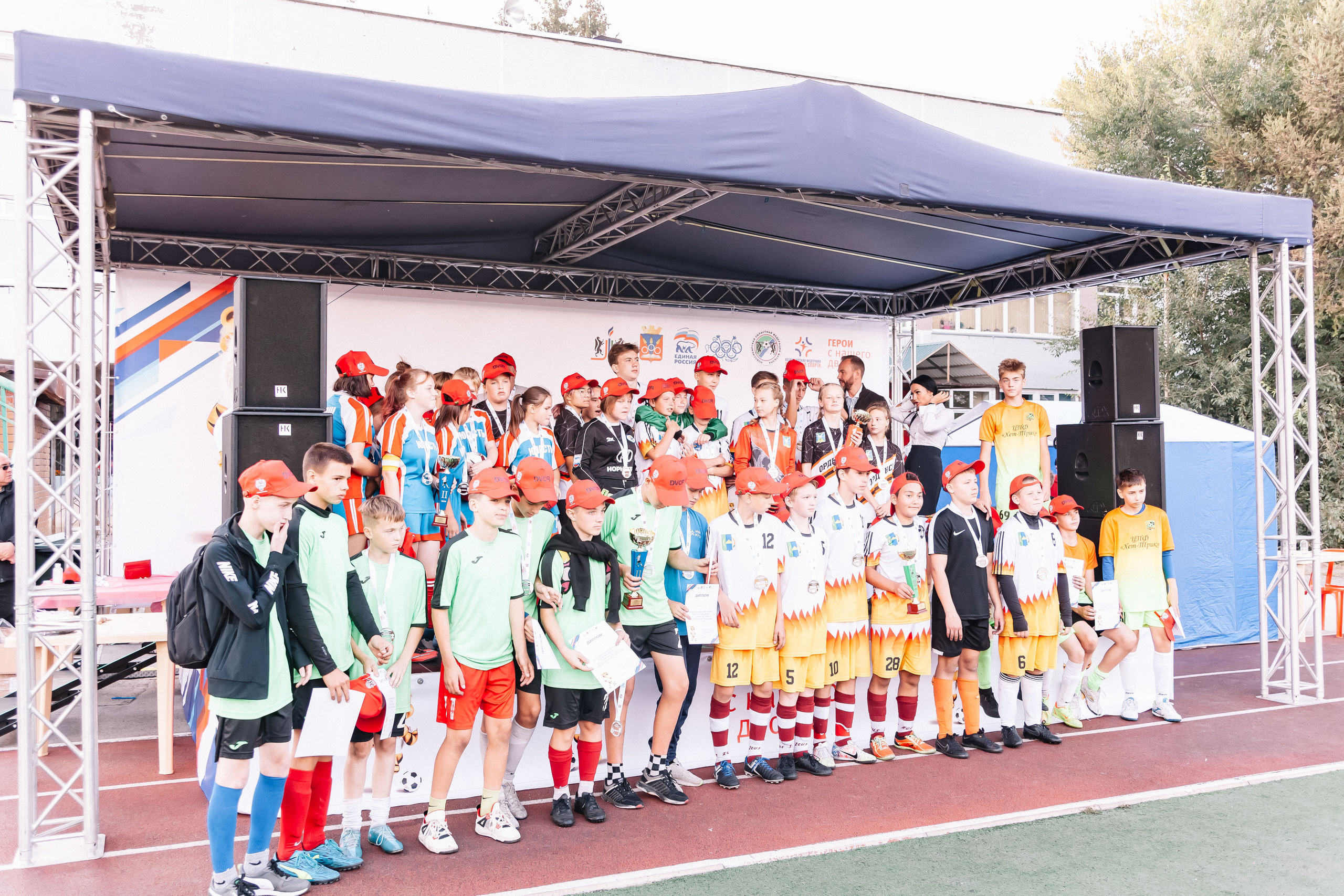 Всероссийский фестиваль детского дворового футбола 6×6 (D.V.O.R). Репортажный фотограф в Новосибирске