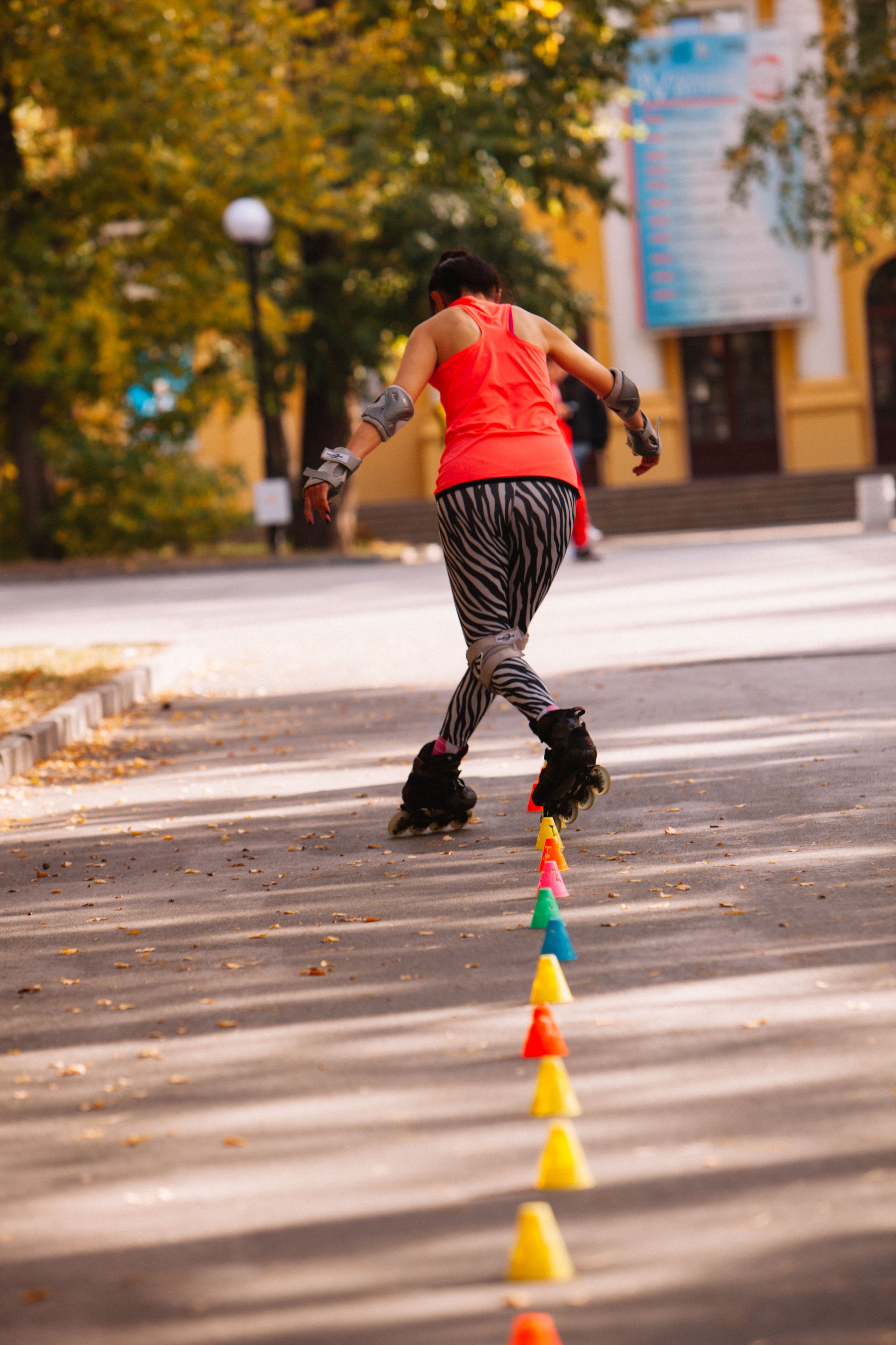 Сиброллер съемка в парке. Репортажный фотограф в Новосибирске