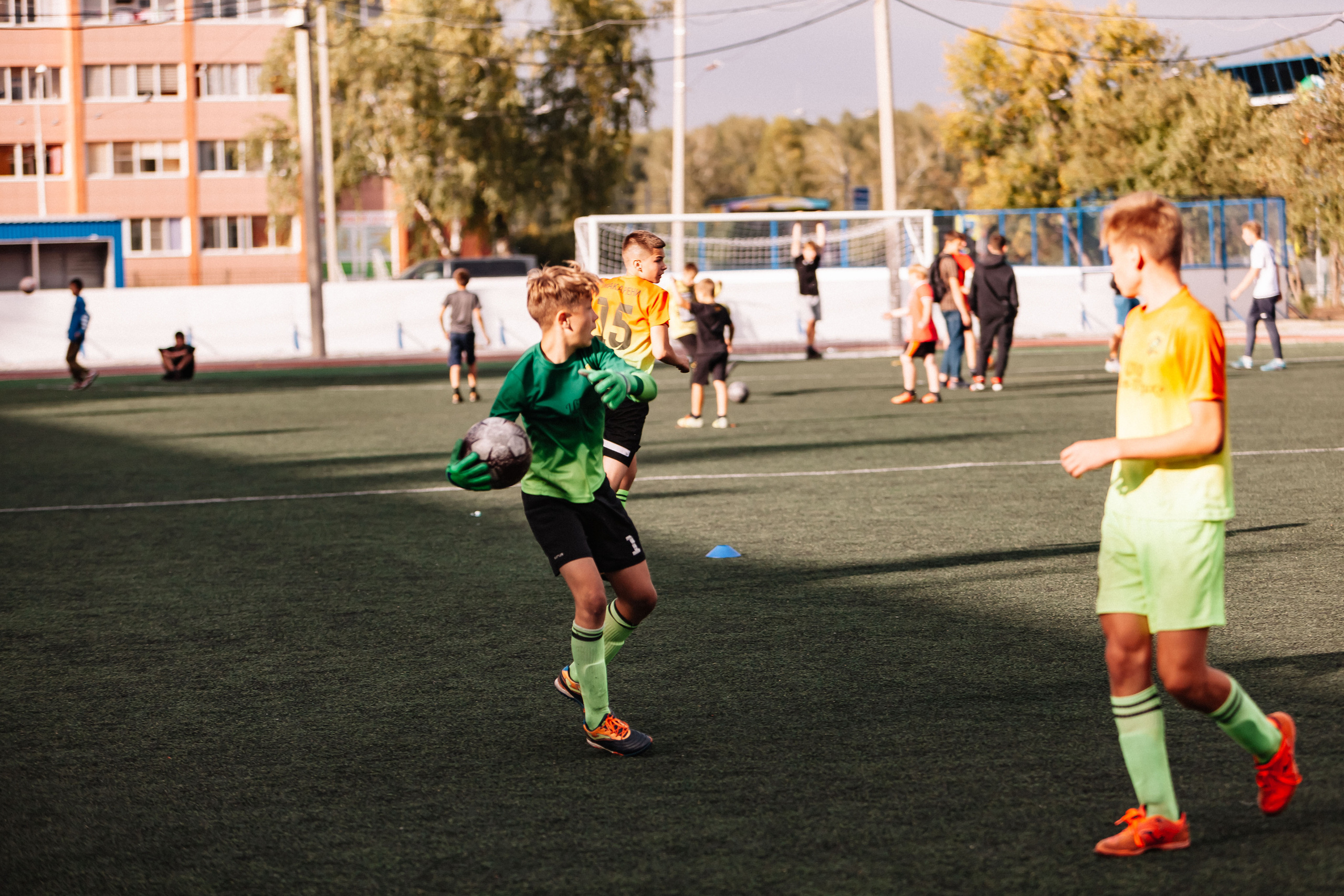 Всероссийский фестиваль детского дворового футбола 6×6 (D.V.O.R). Репортажный фотограф в Новосибирске