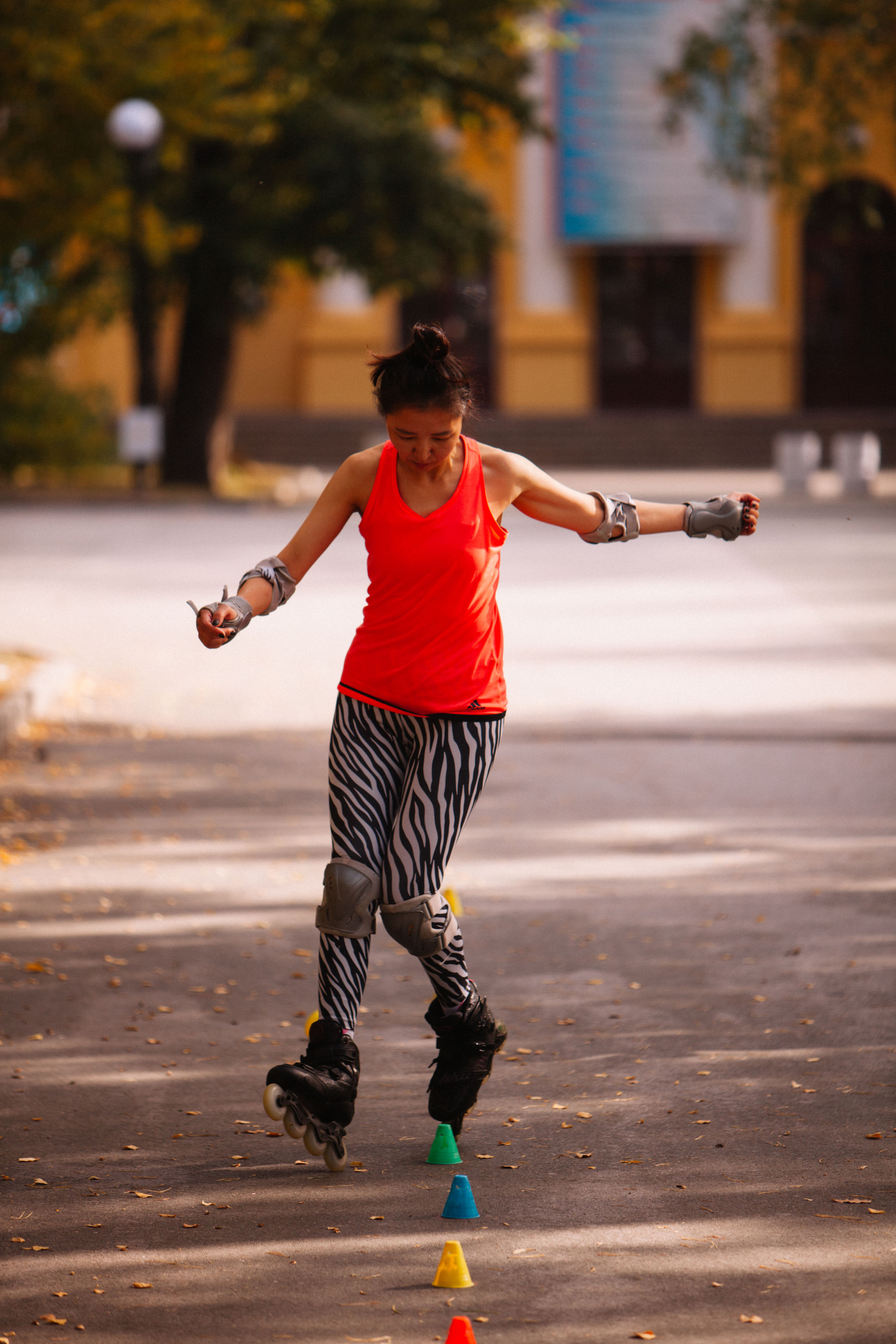 Сиброллер съемка в парке. Репортажный фотограф в Новосибирске