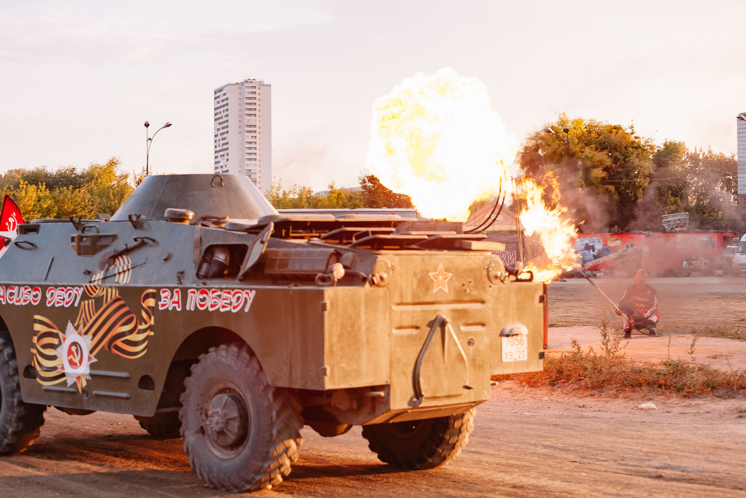 ШОУ КАСКАДЕРОВ. Репортажный фотограф в Новосибирске