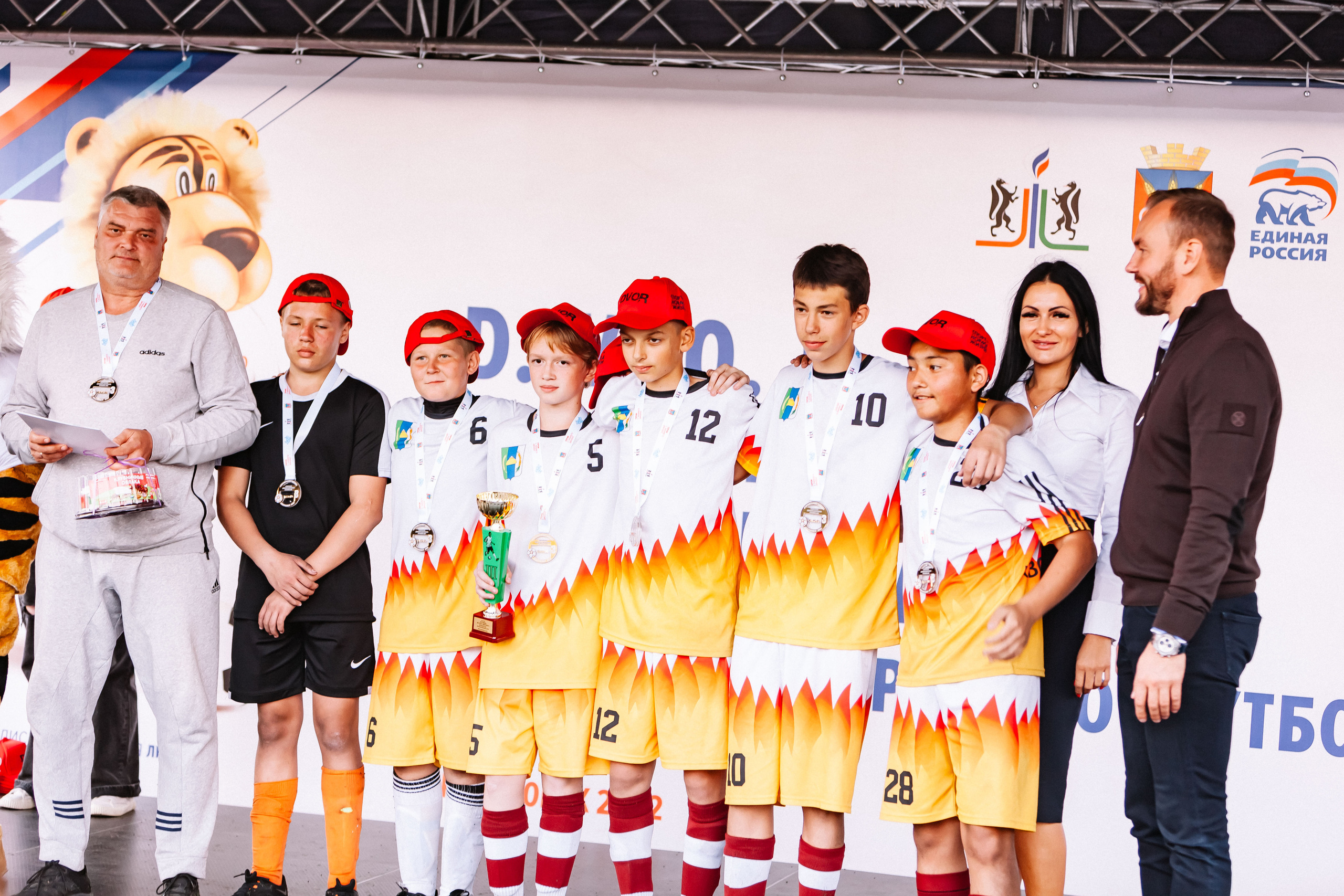 Всероссийский фестиваль детского дворового футбола 6×6 (D.V.O.R). Репортажный фотограф в Новосибирске