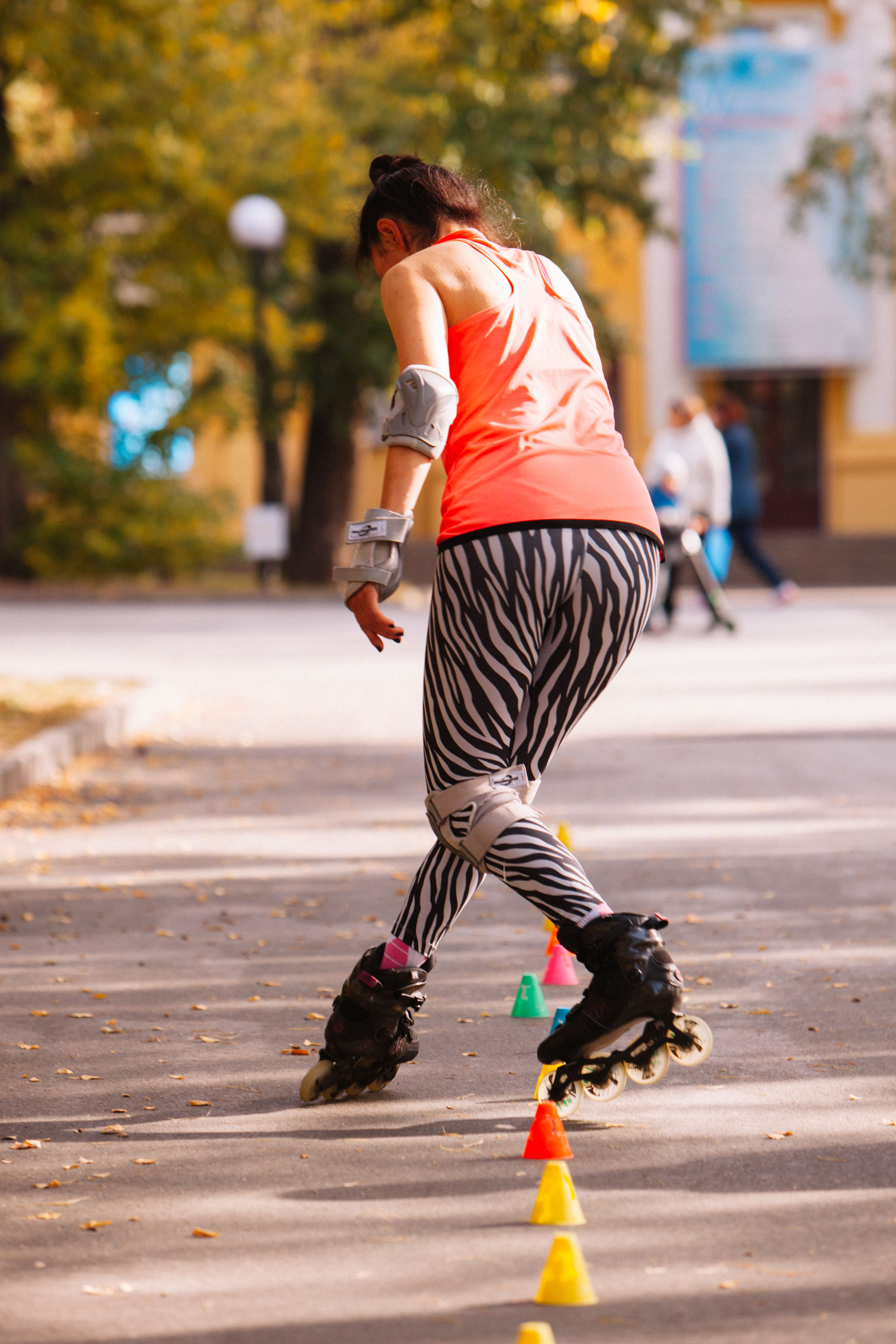 Сиброллер съемка в парке. Репортажный фотограф в Новосибирске