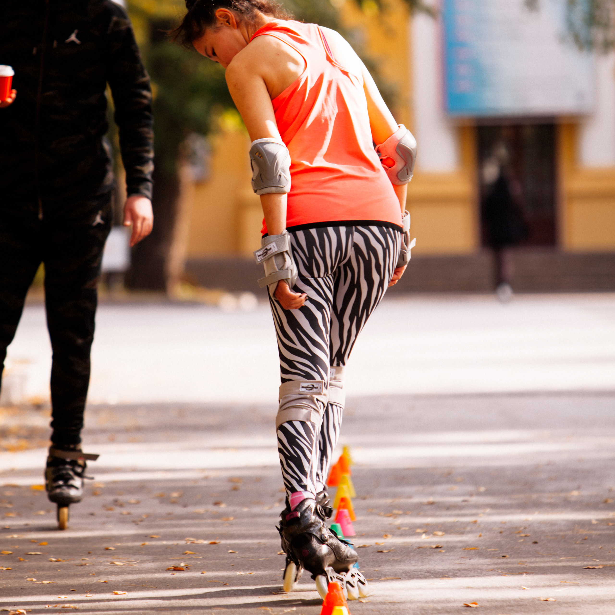 Сиброллер съемка в парке. Репортажный фотограф в Новосибирске