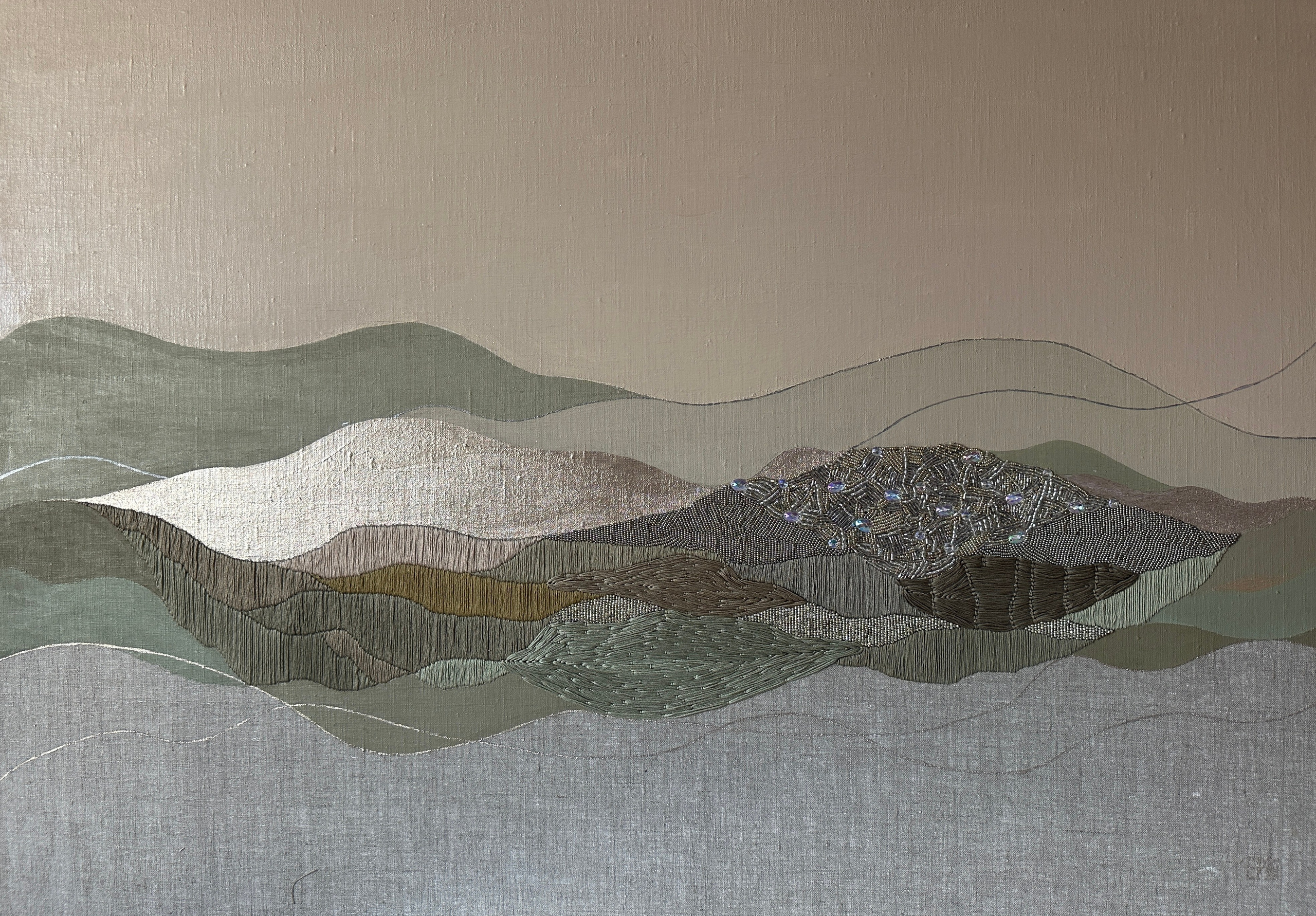 Origin of color. Artist Ekaterina Prisich