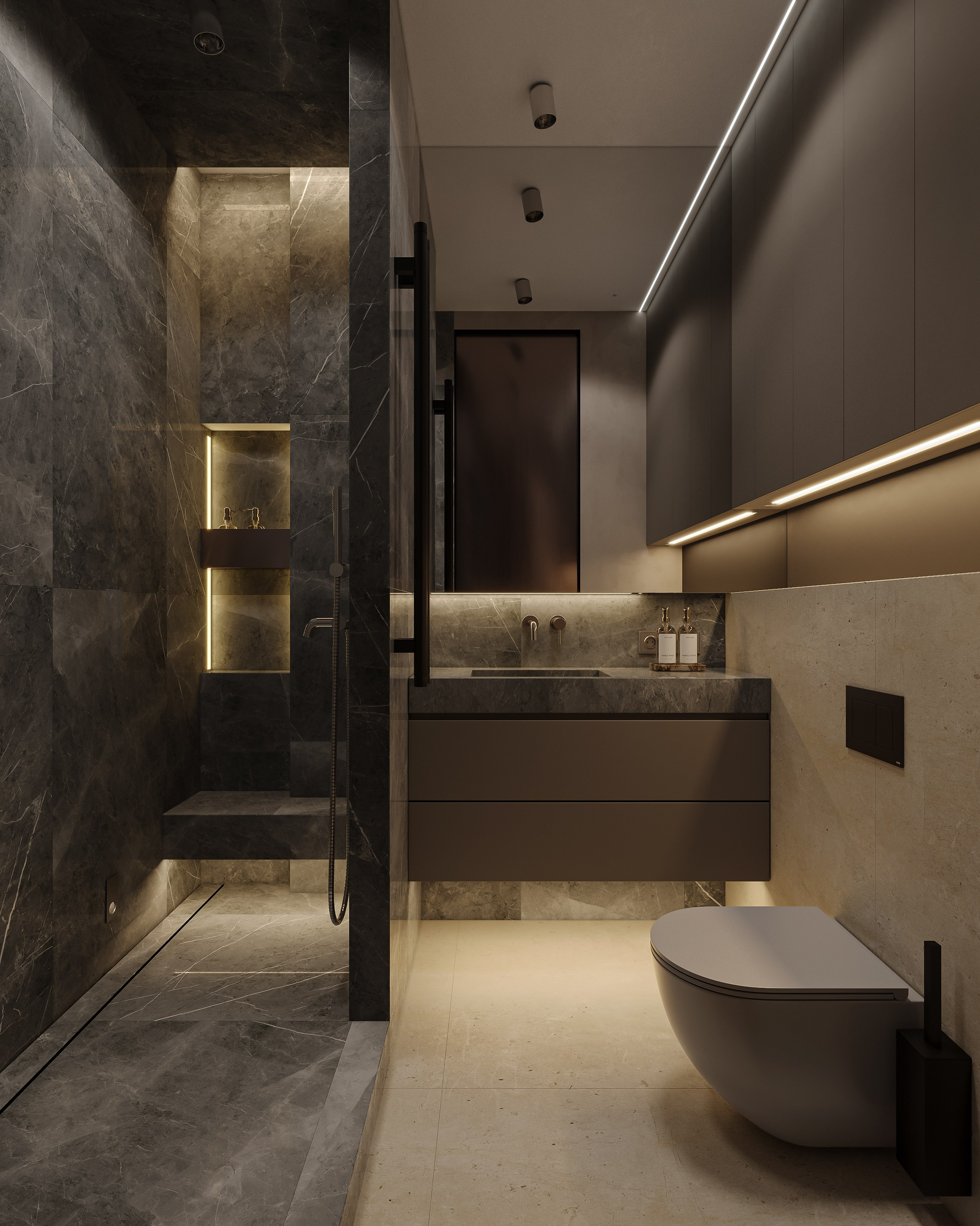 Квартира для L+D Archatelier. 3D визуализация интерьера и архитектурной среды