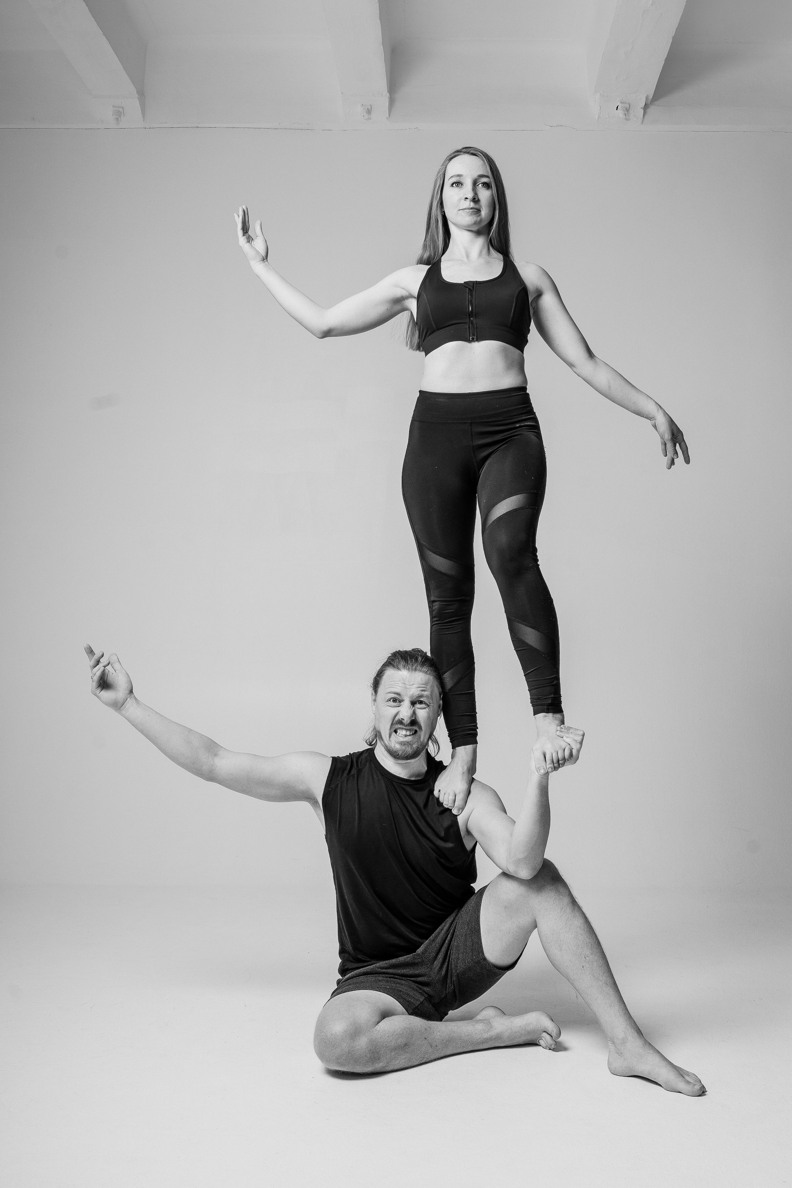 АкроФотосессия Аня и Леша. Фотограф в Томске Григорий Шаповалов