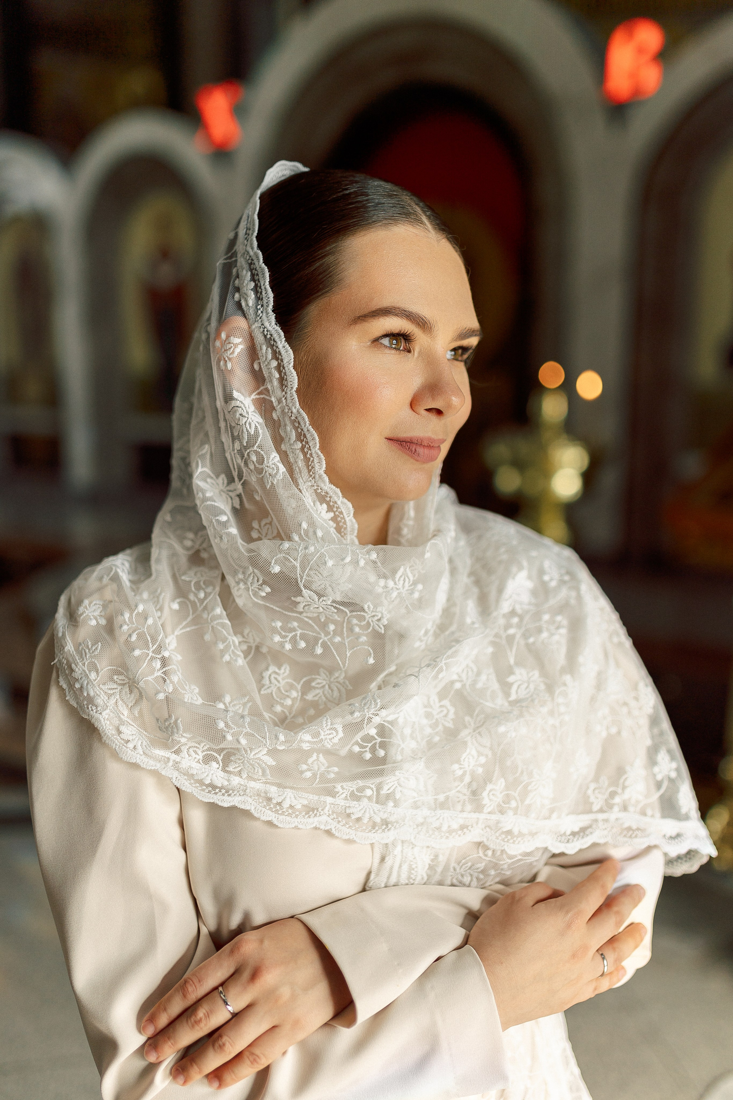 Венчание в храме Стефана Пермского. Семейный фотограф в Москве Анна Пожарская