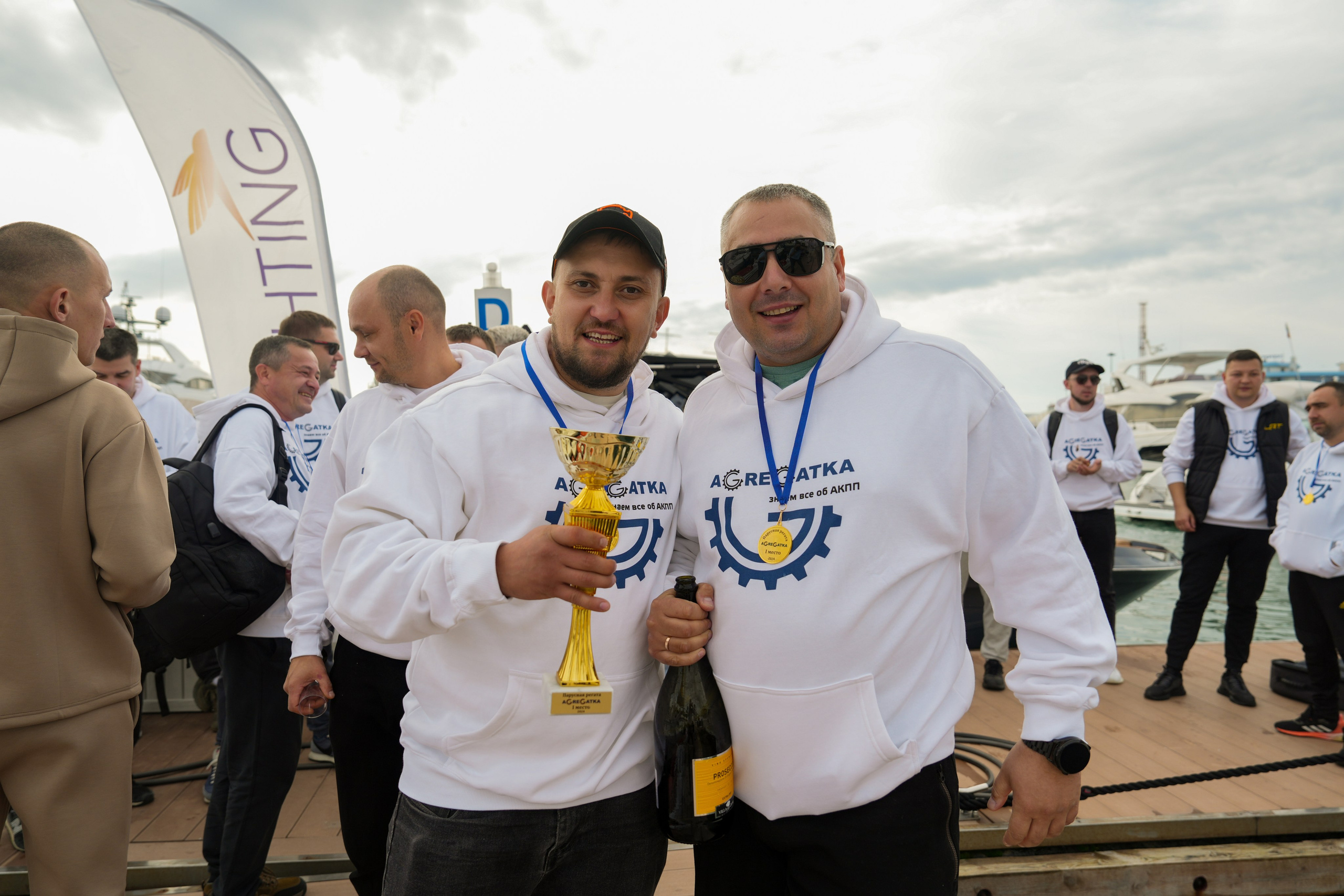 Яхтенная регата для компании Агрегатка. Репортажный фотограф в Красной Поляне и Сочи Павлюченко Екатерина