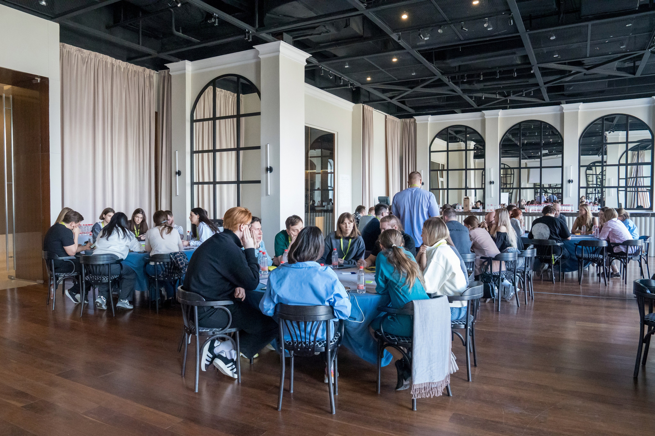 Тренинг для компании S7 Airlines в Красной Поляне. Репортажный фотограф в Красной Поляне и Сочи Павлюченко Екатерина