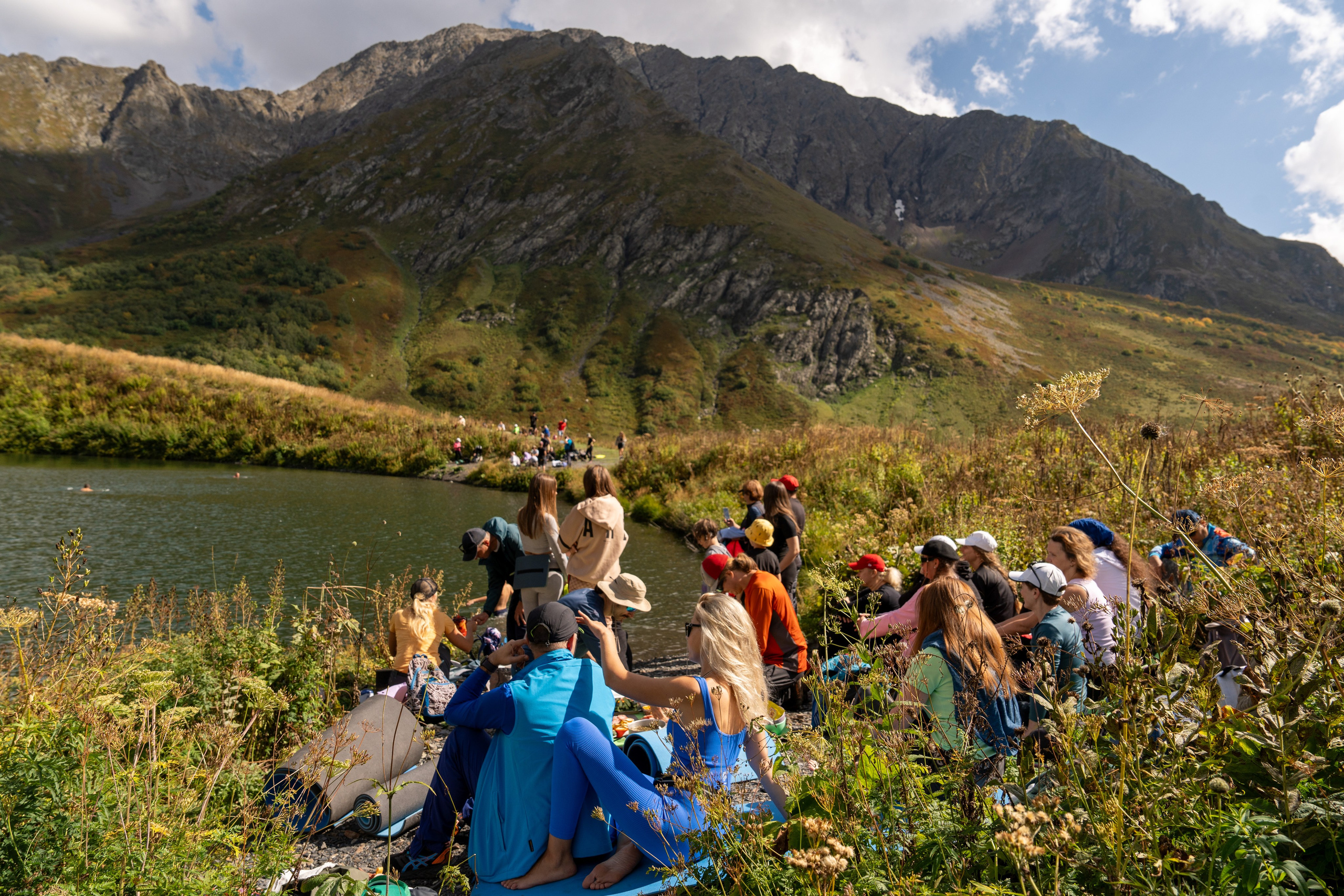 Поход для профсоюза курорта «Газпром Поляна» на Бзерпинский карниз. Репортажный фотограф в Красной Поляне и Сочи Павлюченко Екатерина