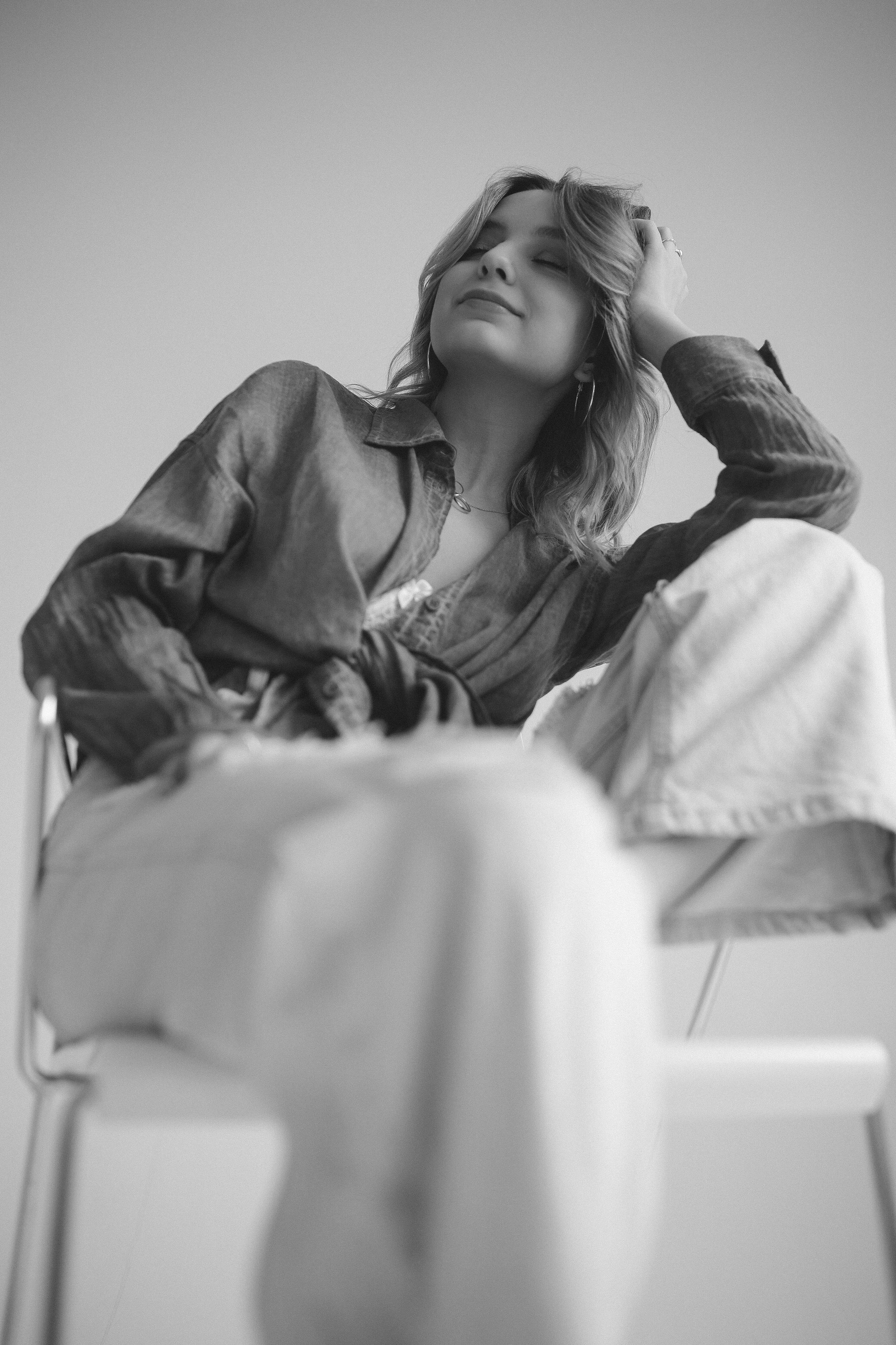 Фотосъемка для Юли в студии. Фотограф Самара Лена Мандарин