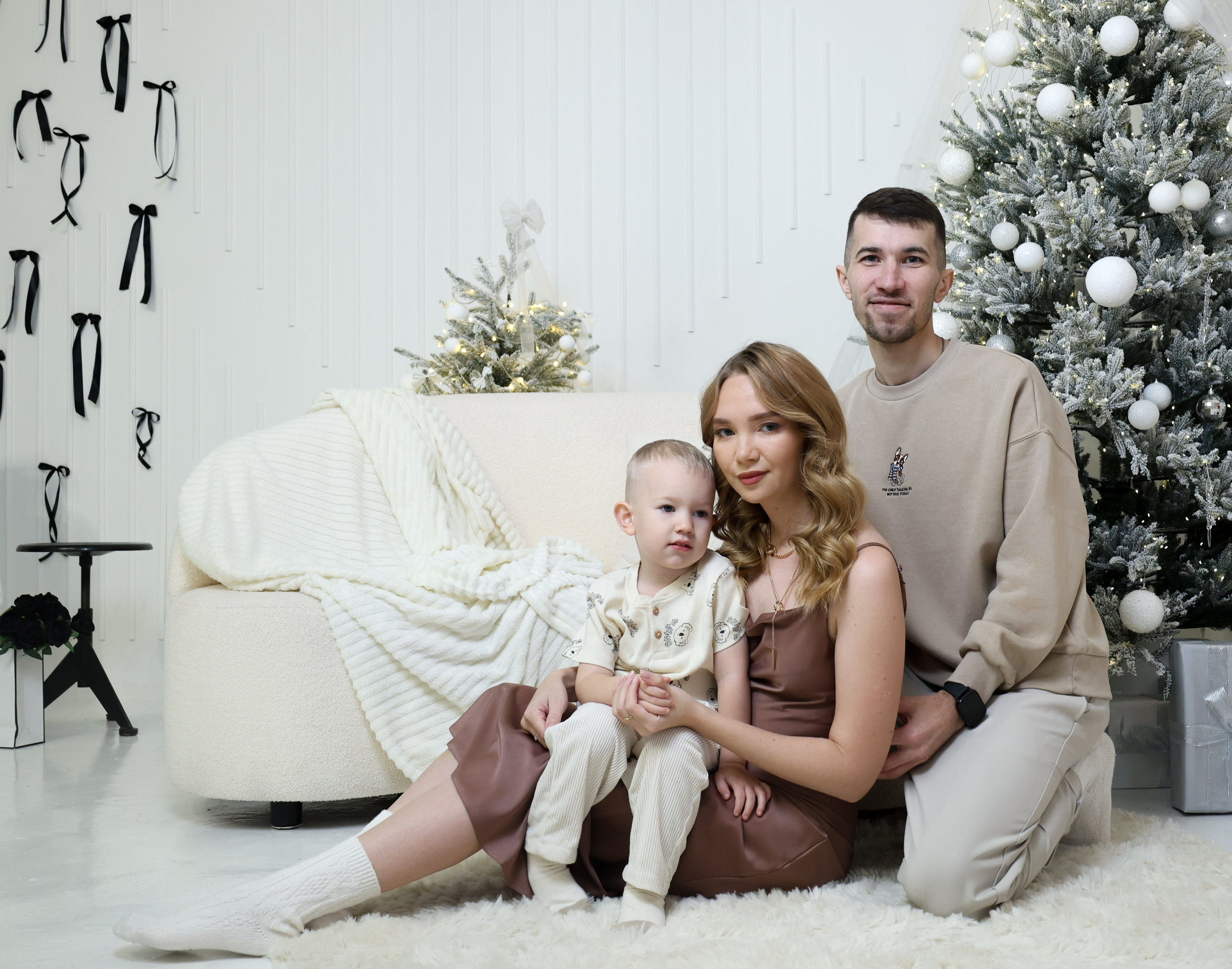 Семейная фотопроект Новогодний. Дина Айрат и Карим. Tatiana Shumskaya