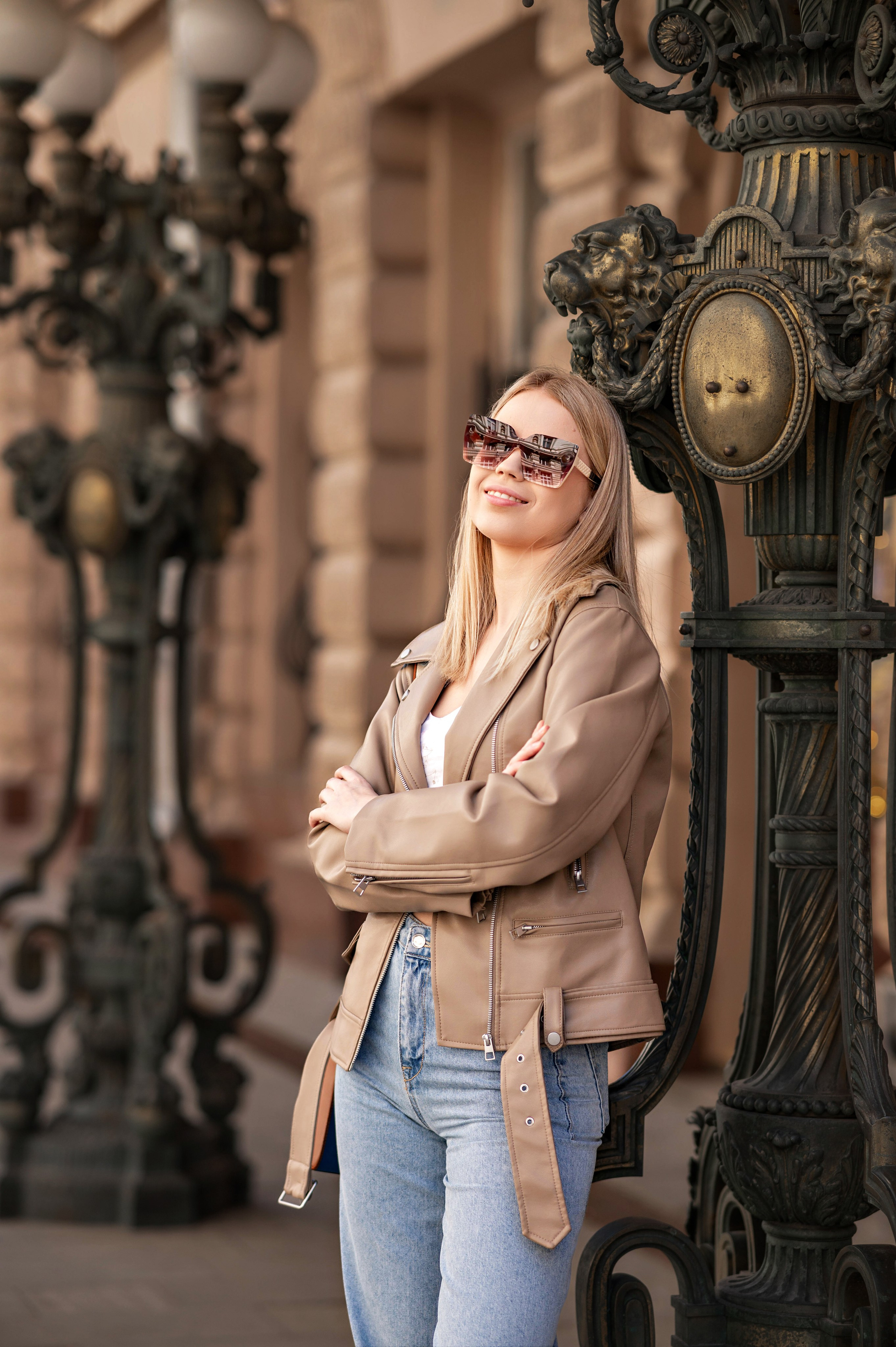 Дарья у отеля Будапешт