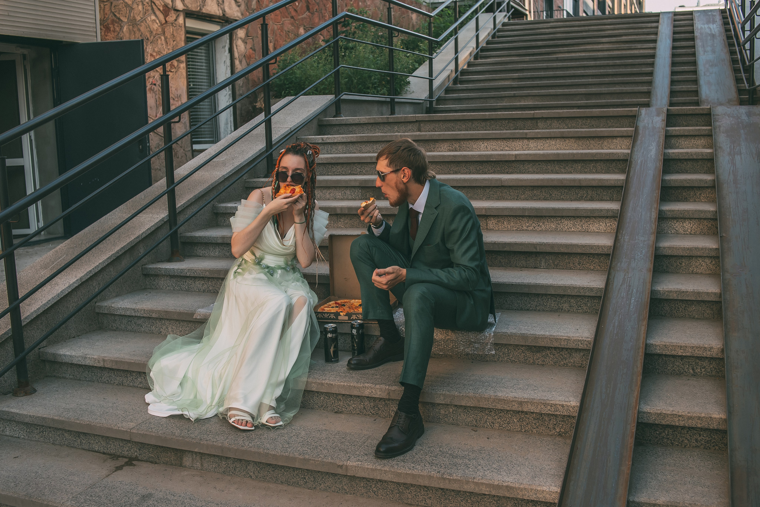 Хулиганская свадебная фотосессия. Фотограф Регина Крикунова г. Красноярск