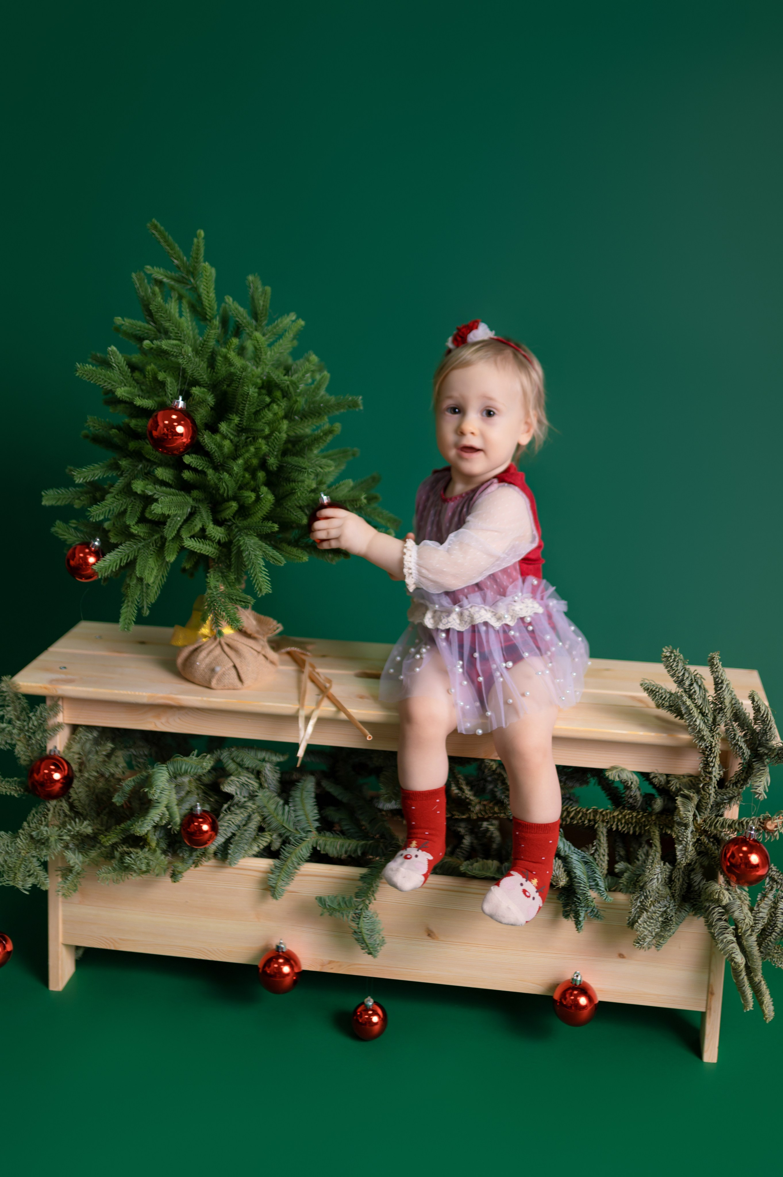 Новый год 2024-2025. Детский фотограф в городе Жуковский Алиса Коробанова