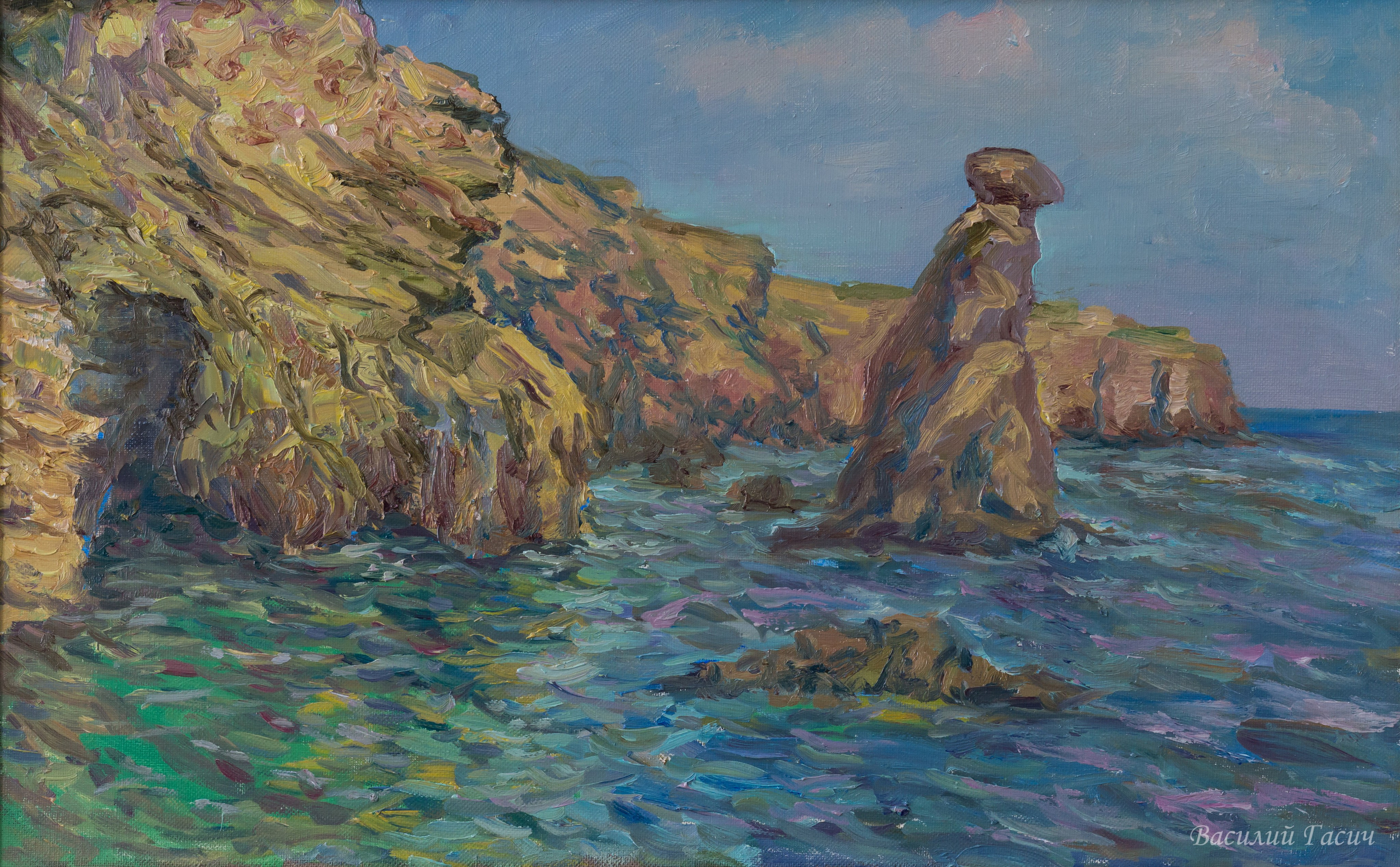 Крым. Художник Василий Гасич
