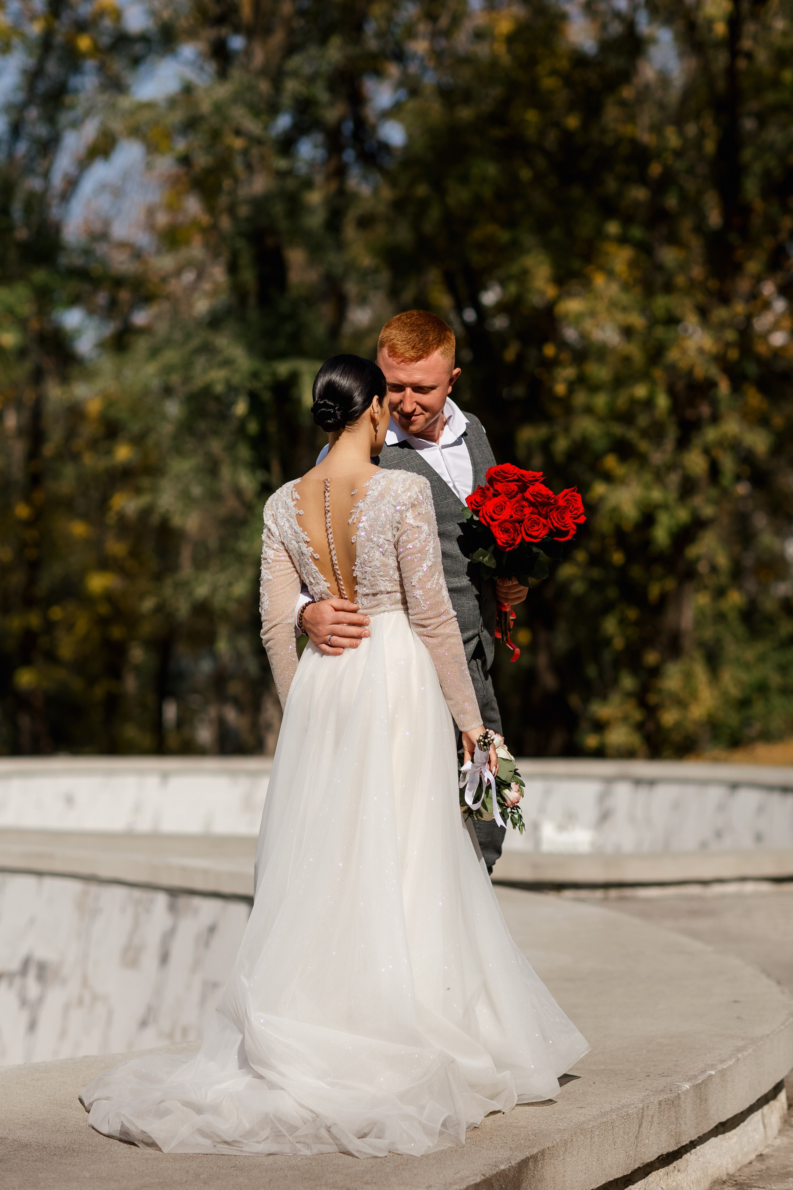 Степан и Алина. Красивая осенняя прогулка. Свадебный фотограф в Хабаровске