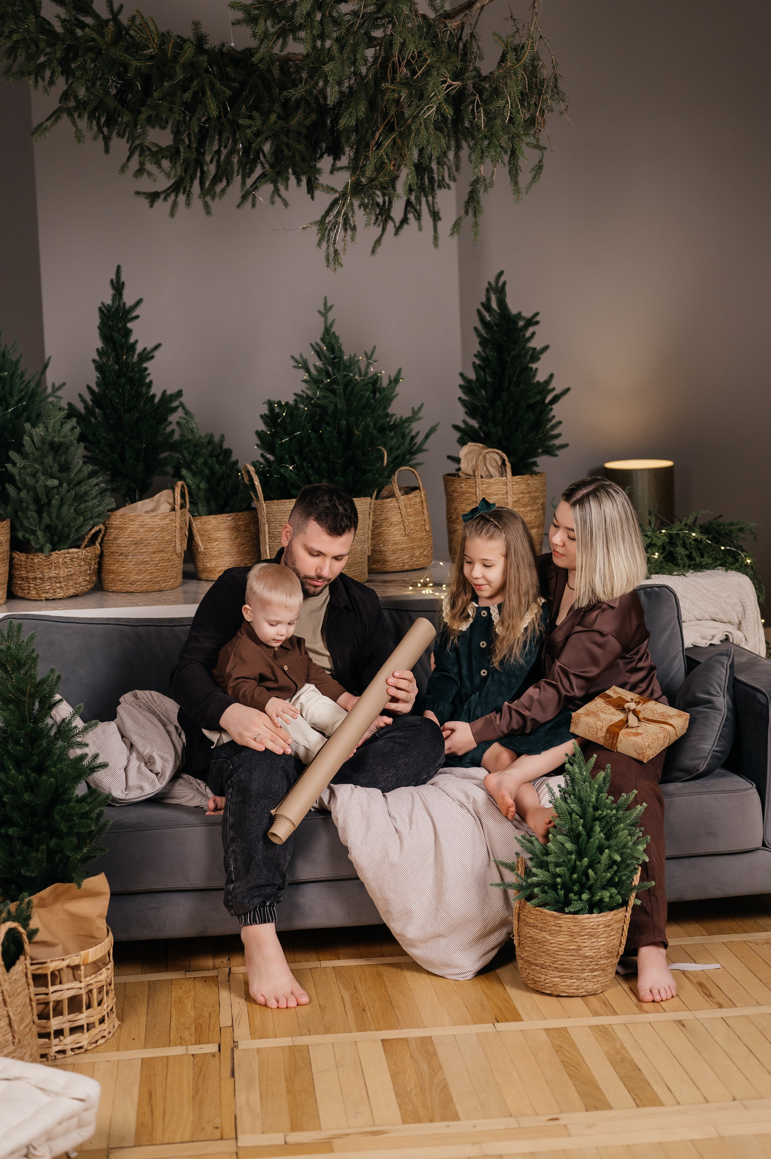 Новогодняя фотосессия. Свадебный и семейный фотограф в Краснодаре Алина Мельник