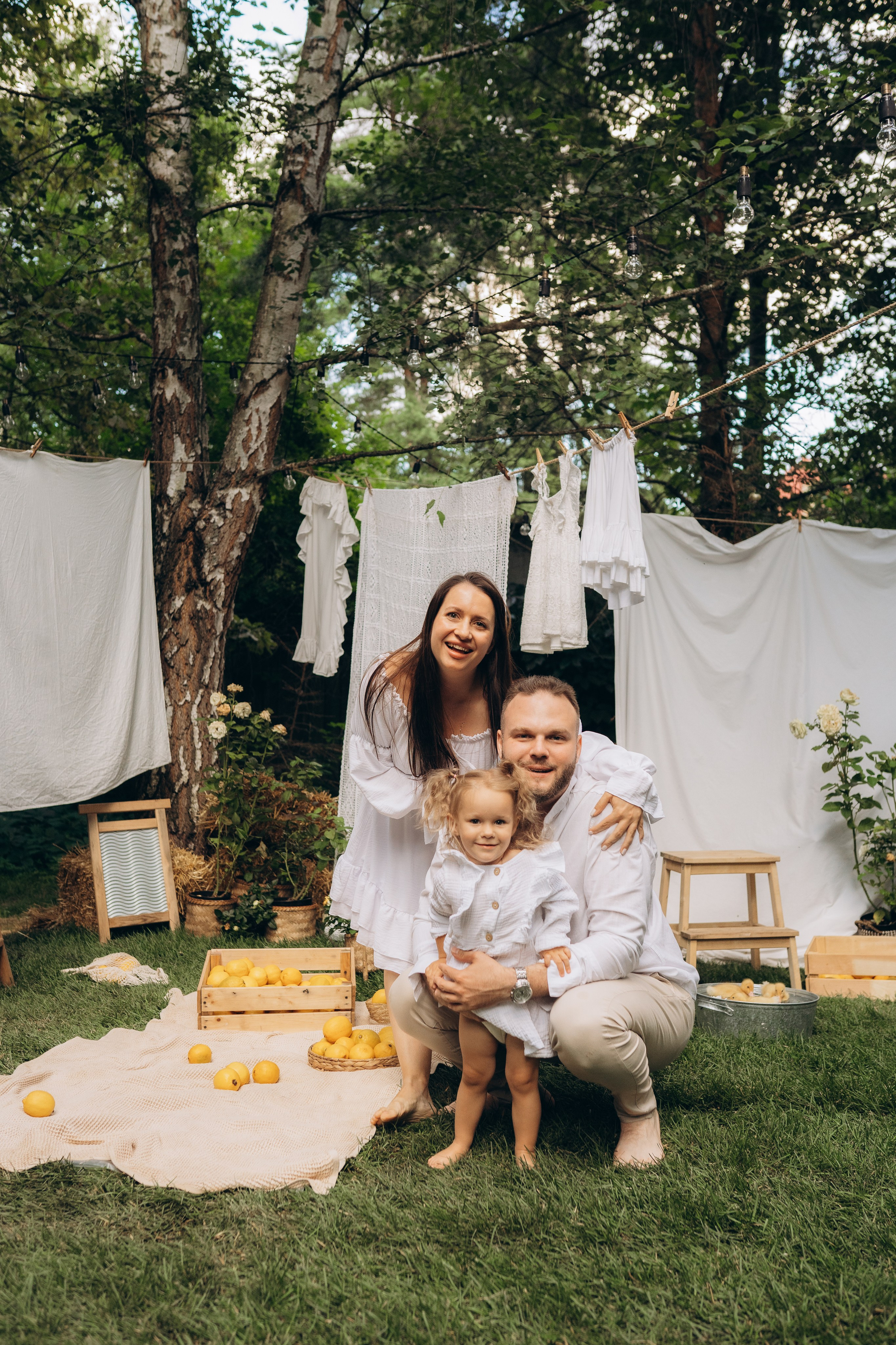 Семейная фотосессия в студии в Москве, семейный фотограф Анна Полушина. Свадебный фотограф в Москве Анна Полушина
