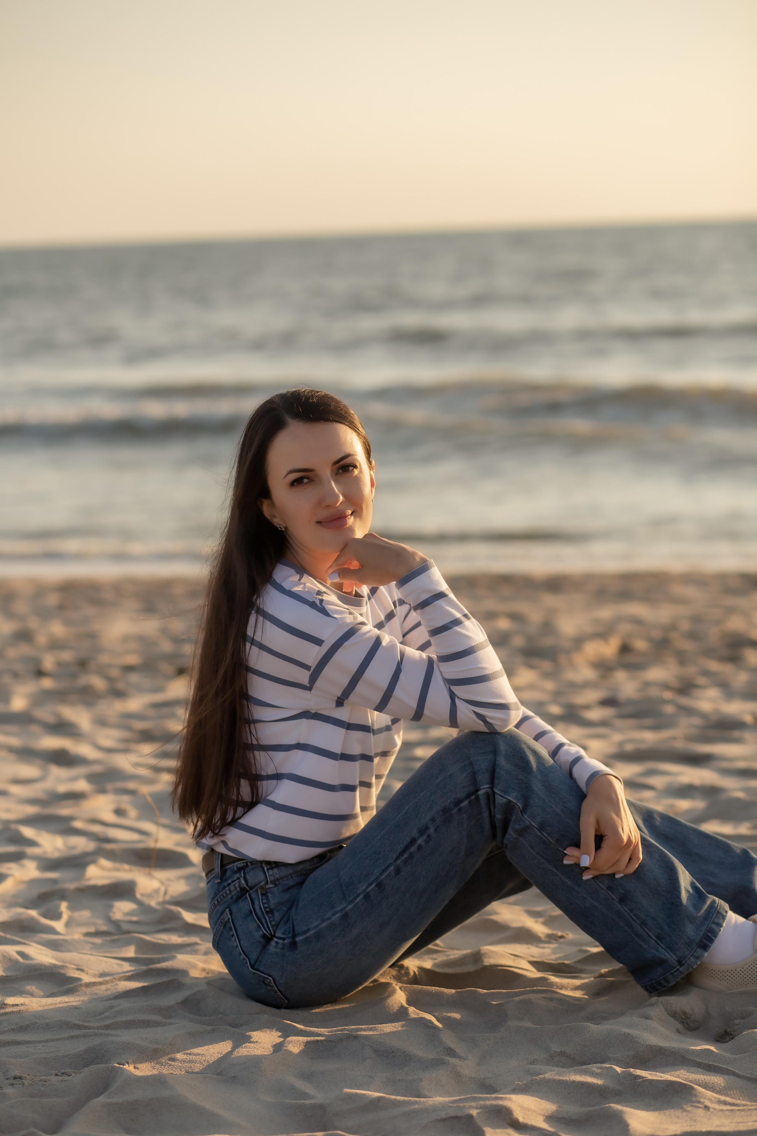 Павел и Татьяна. Закат в Янтарном. Фотограф в Калининграде Решетникова Алина