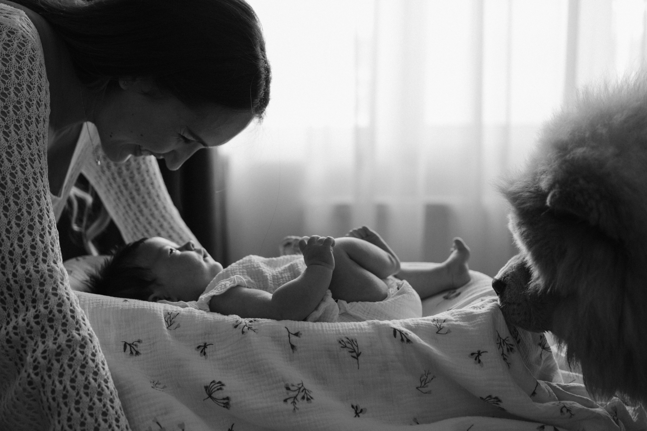 Домашняя фотосессия Эммы (1 месяц). Свадебный фотограф в Краснодаре и Сочи Винидиктова Екатерина