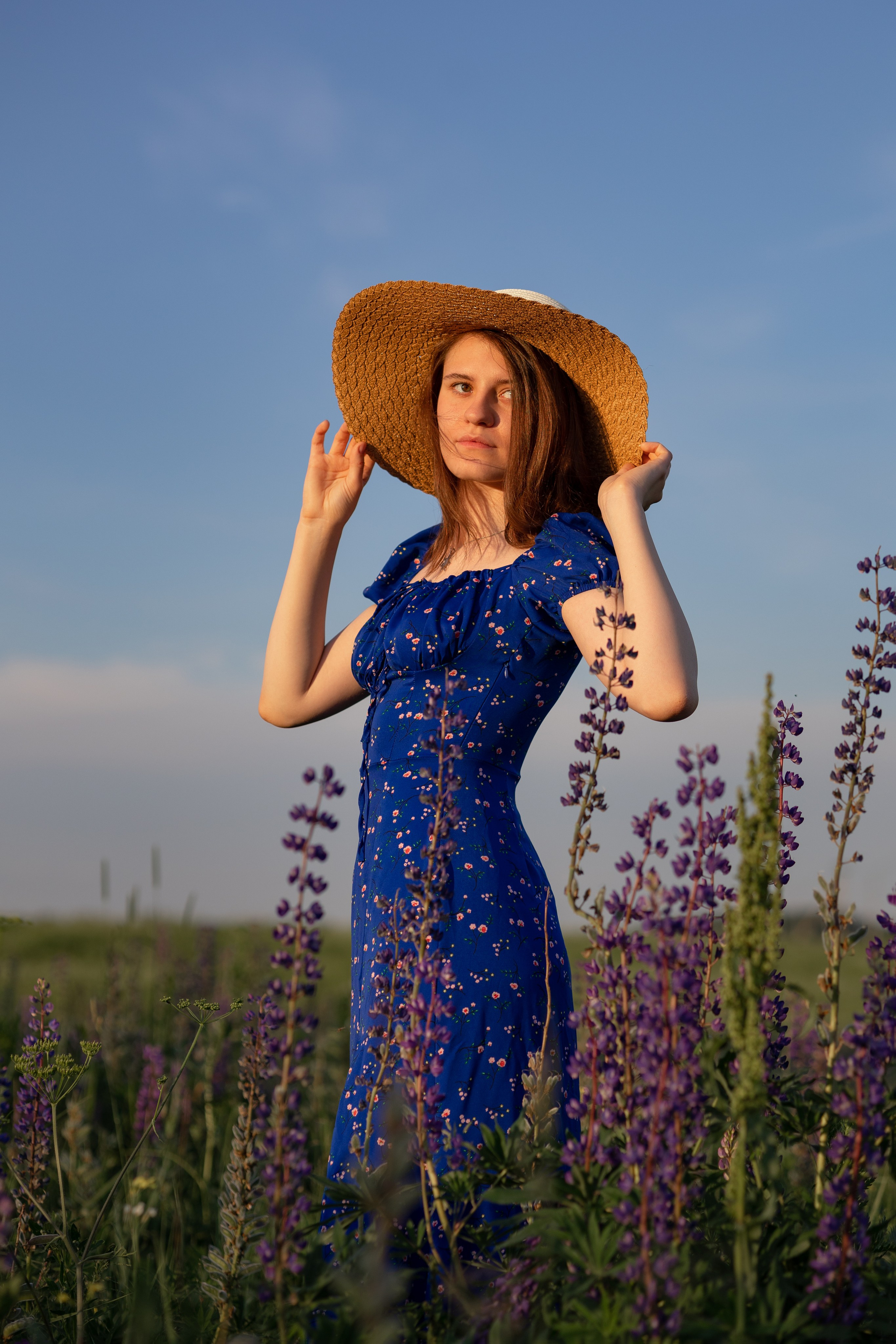 Фотосъемка в люпинах